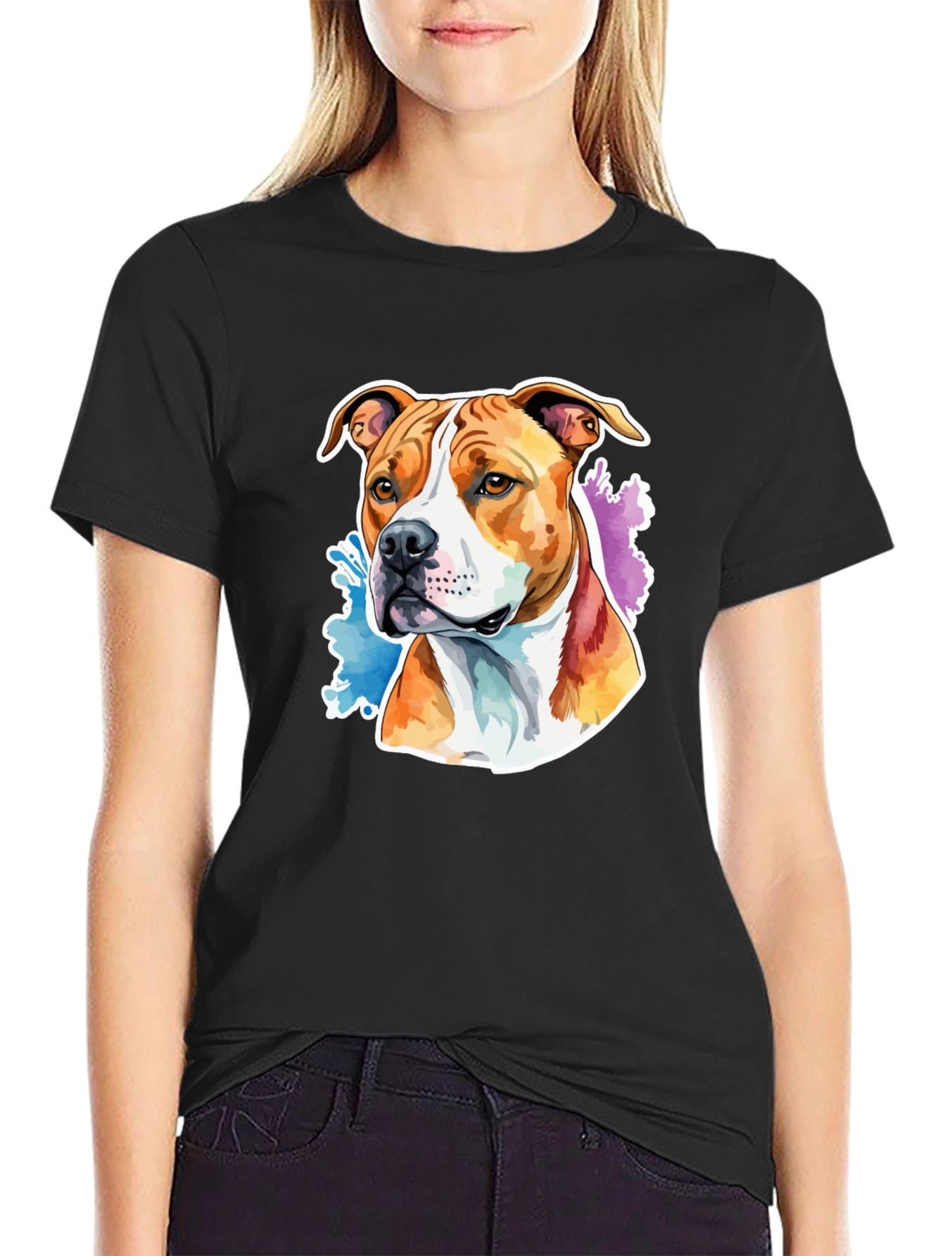 Dog Breed Art Graphic T-Shirt