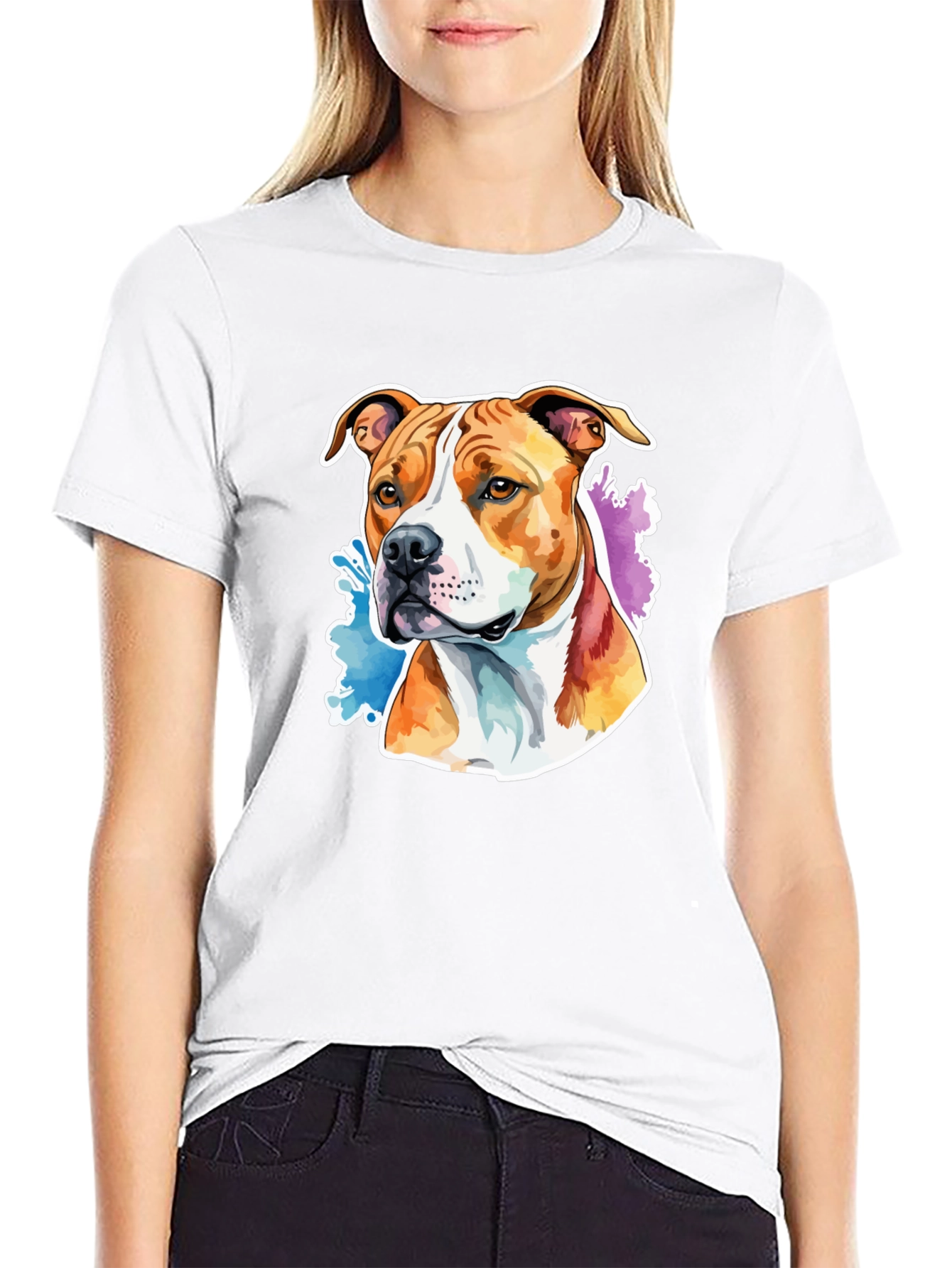 Dog Breed Art Graphic T-Shirt