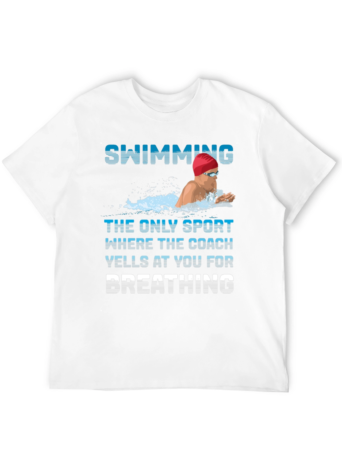 Swimming Coach Humor T-Shirt
