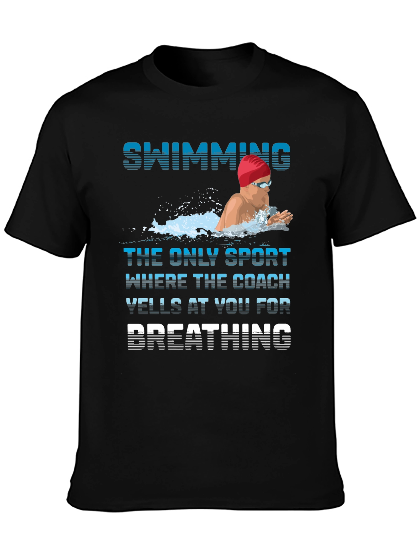 Swimming Coach Humor T-Shirt