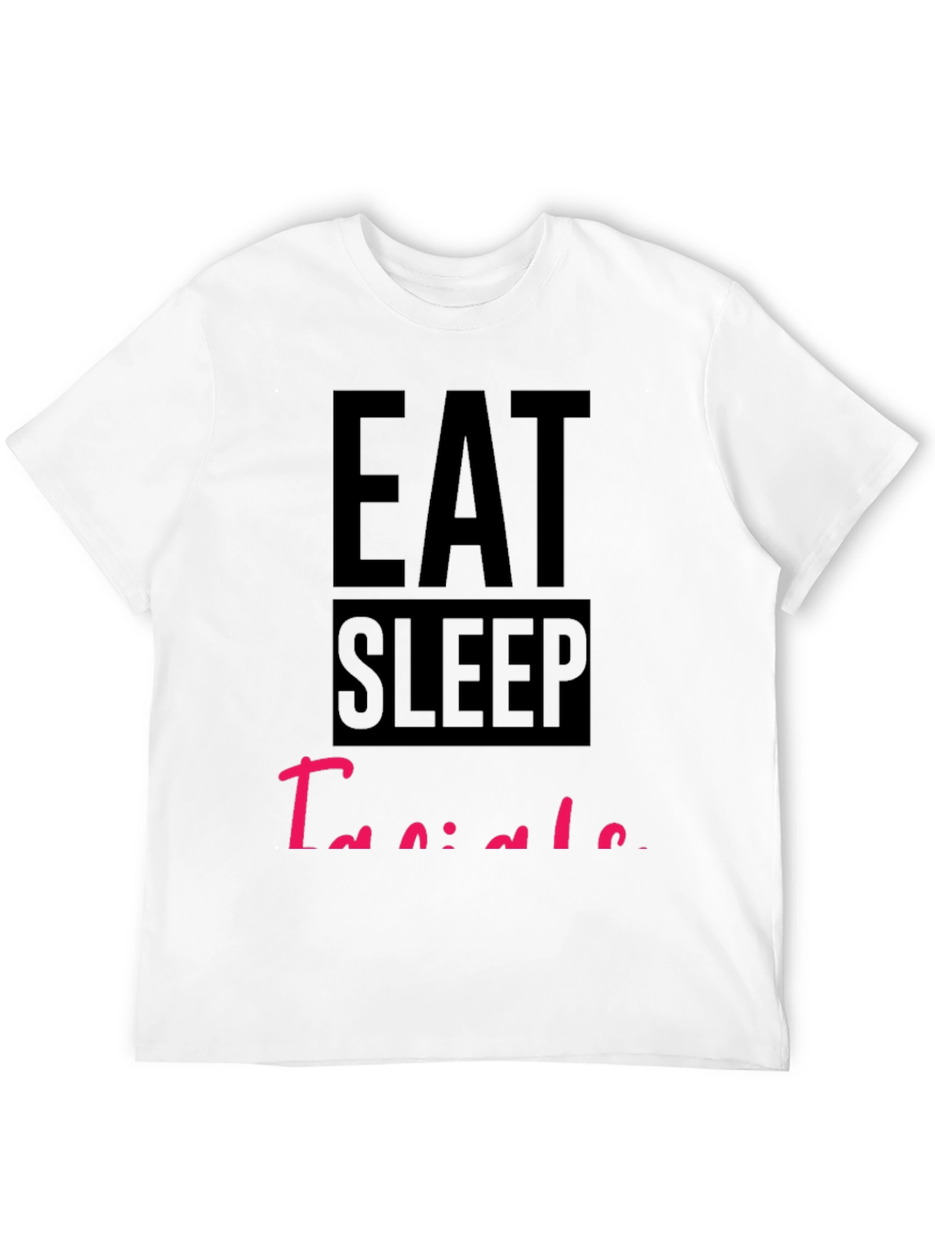 Eat Sleep Tequila Black Graphic Tee