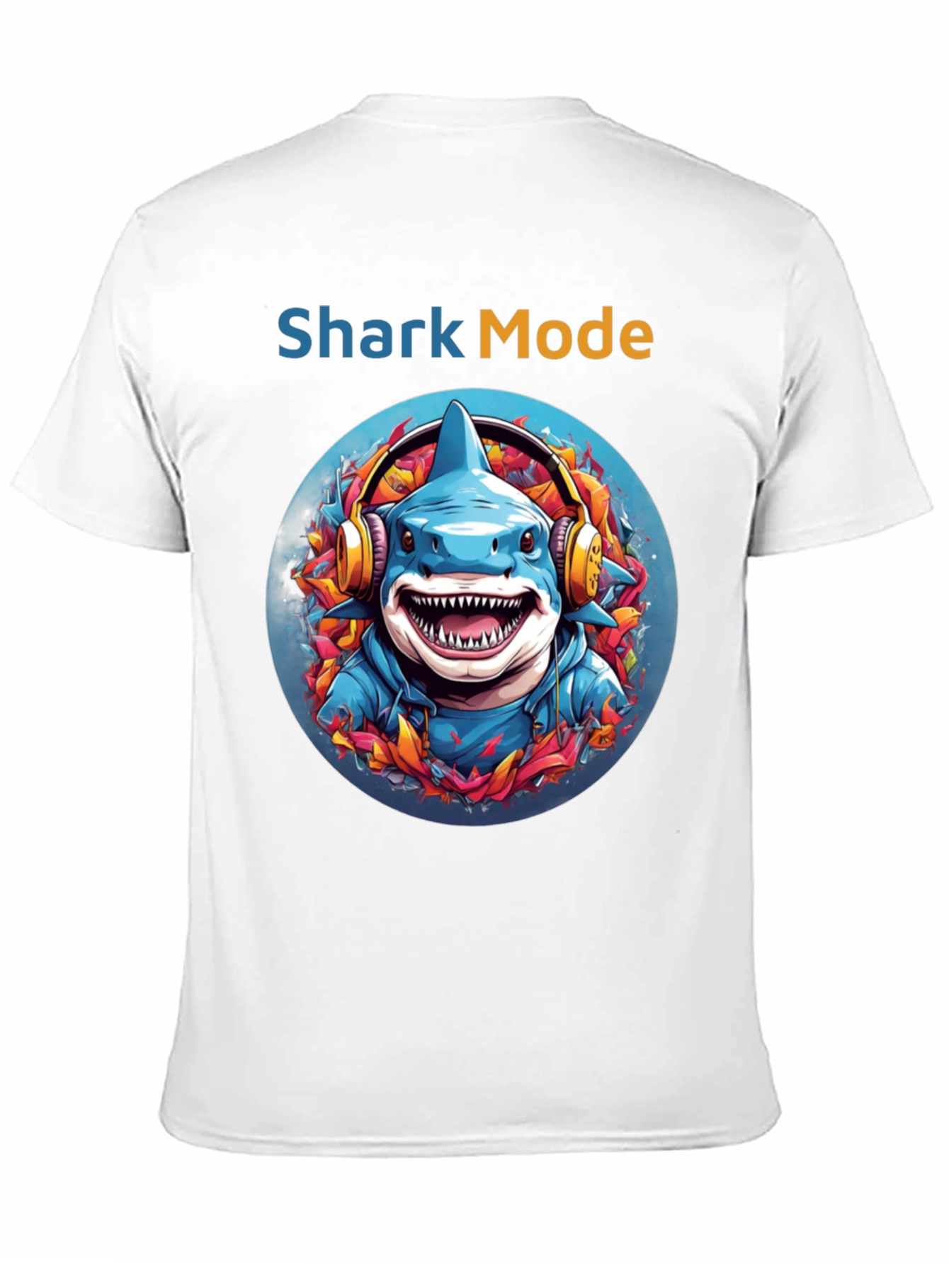 Shark Mode Graphic T-Shirt