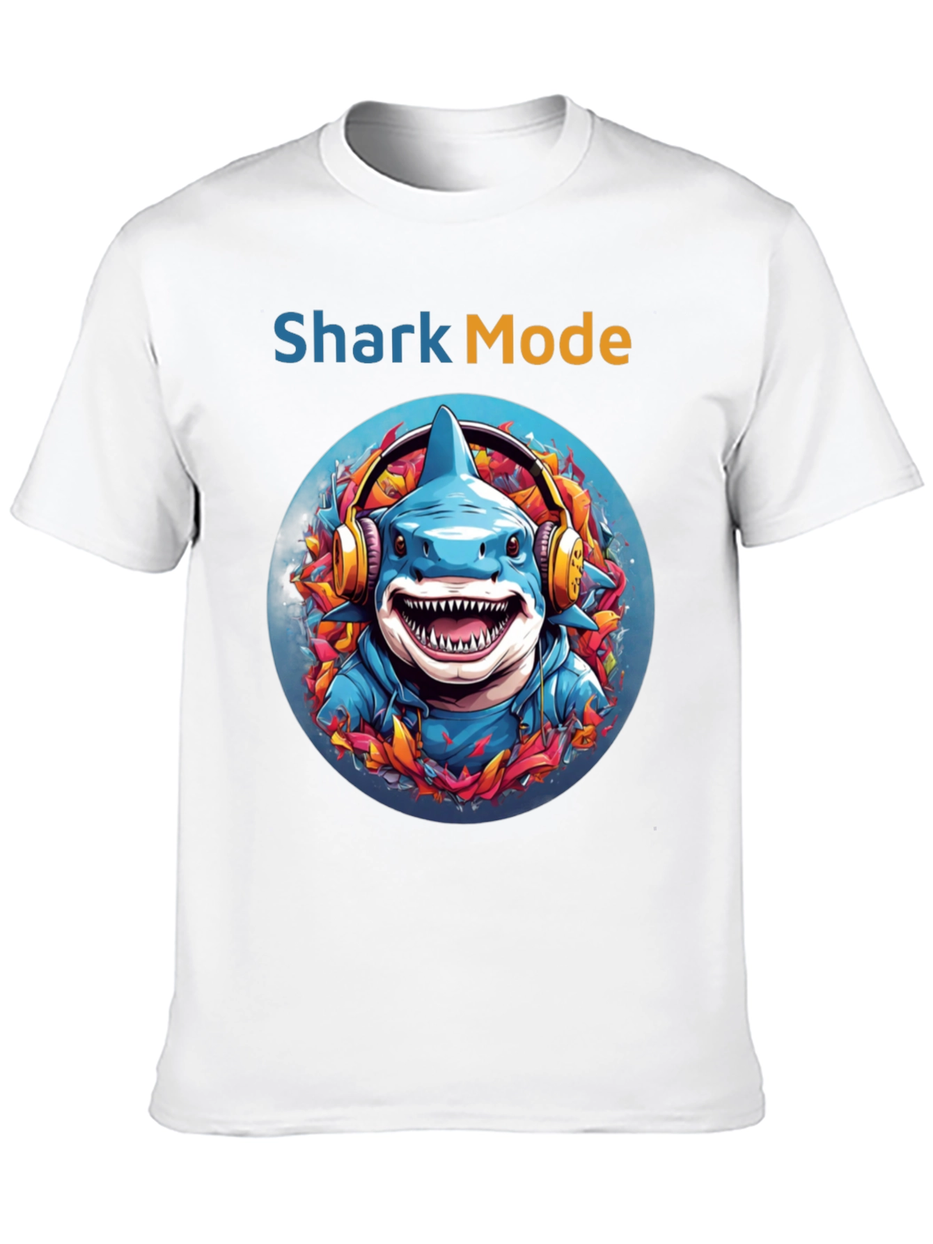 Shark Mode Graphic T-Shirt