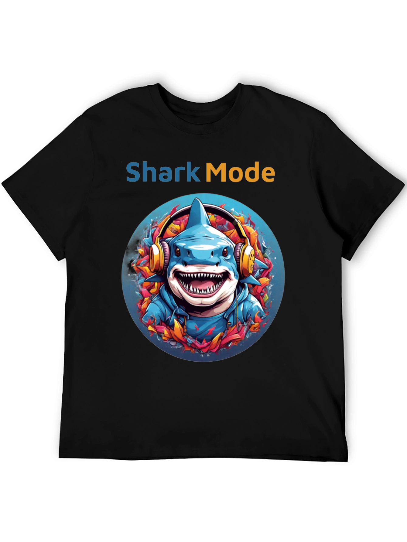 Shark Mode Graphic T-Shirt