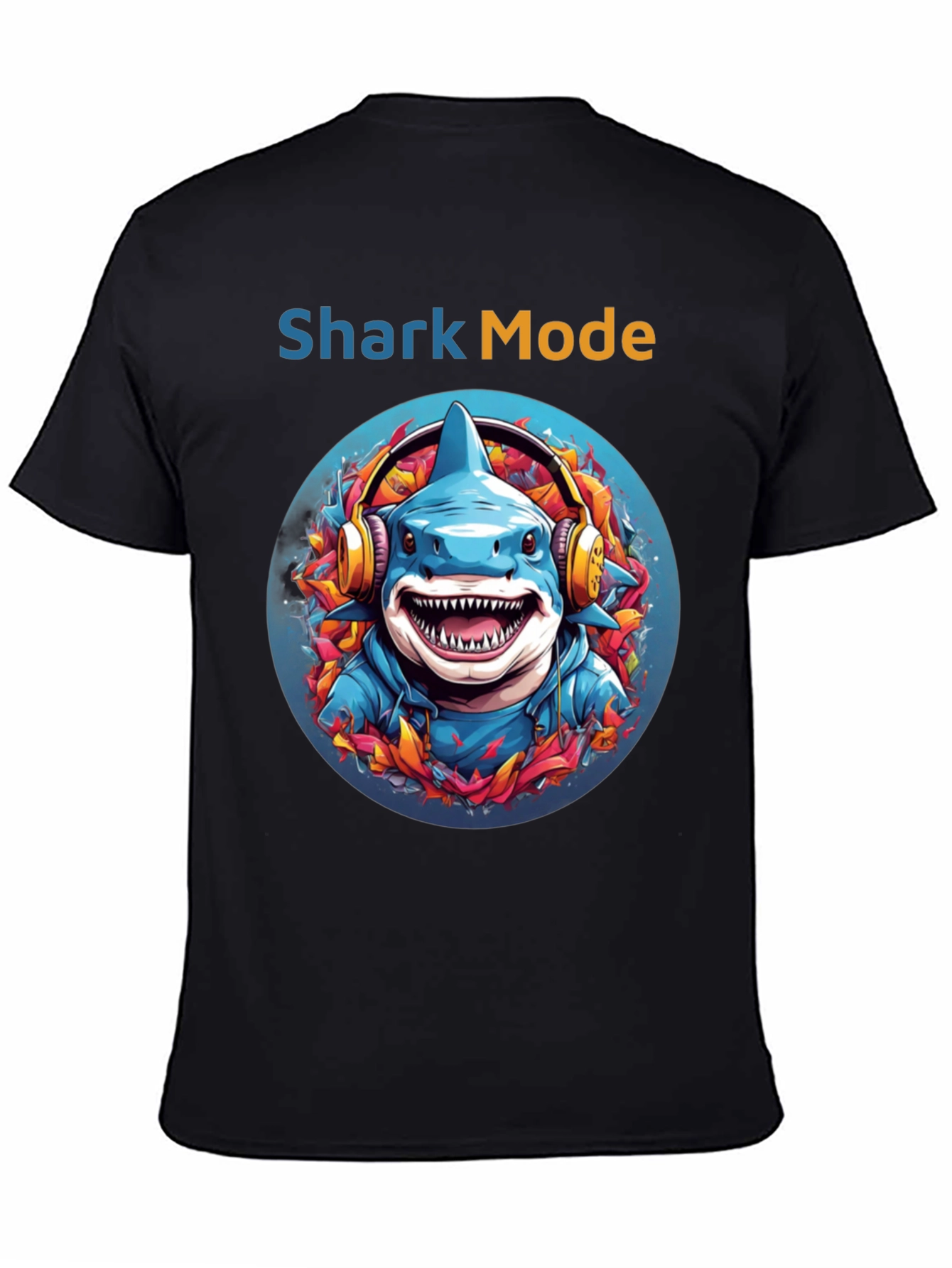 Shark Mode Graphic T-Shirt