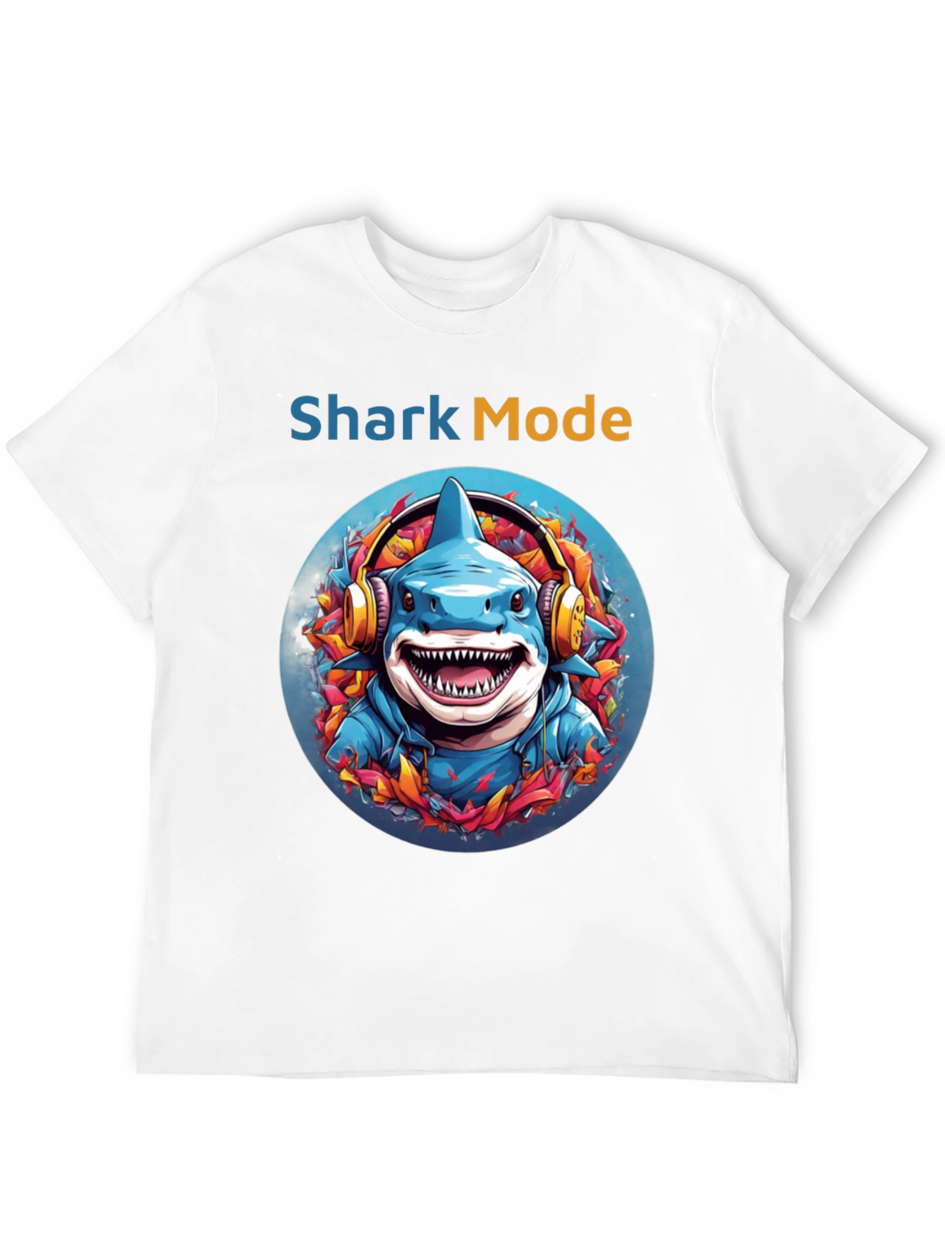 Shark Mode Graphic T-Shirt