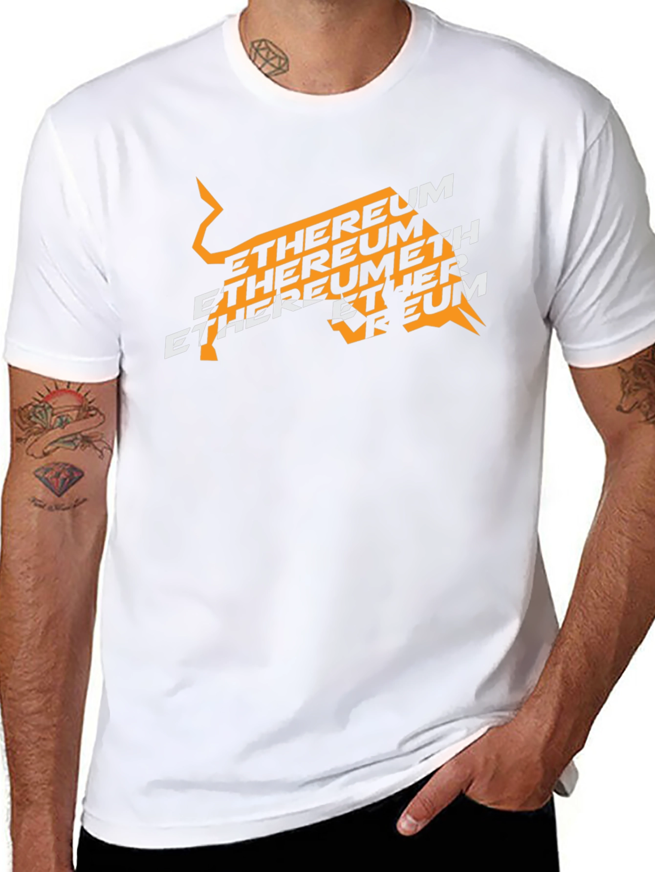 Ethereum Bull T-Shirt - Crypto Investor Tee
