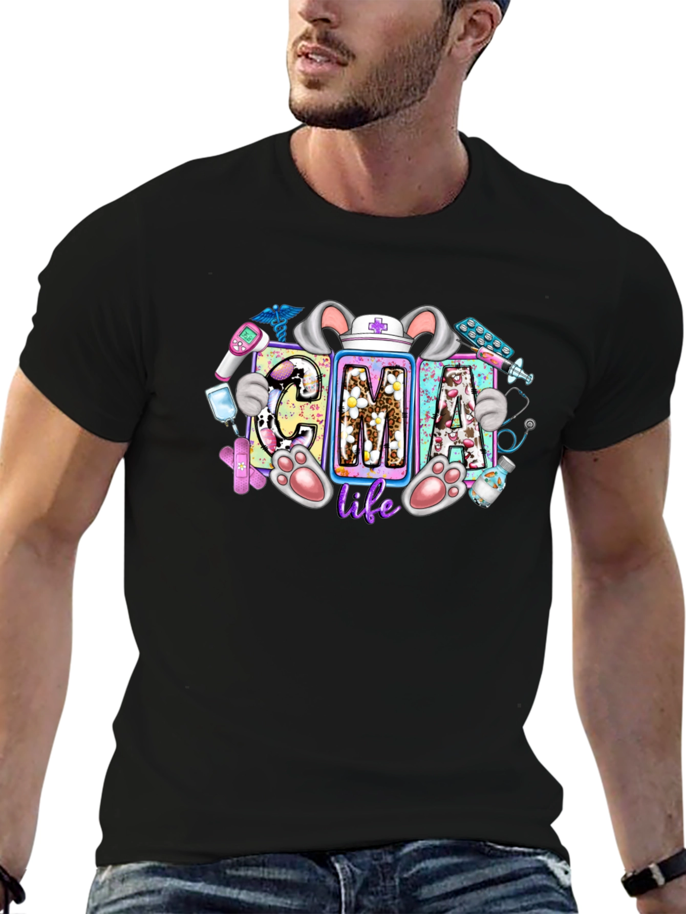 CNA Life Easter Bunny T-Shirt