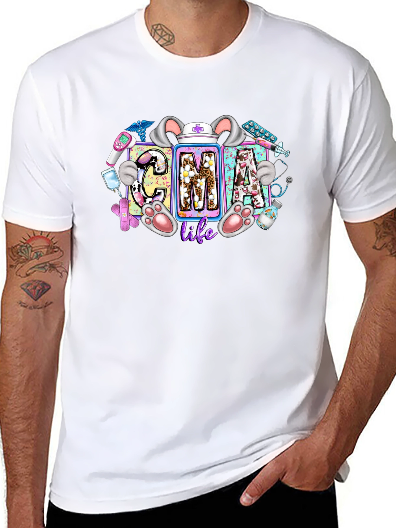 CNA Life Easter Bunny T-Shirt