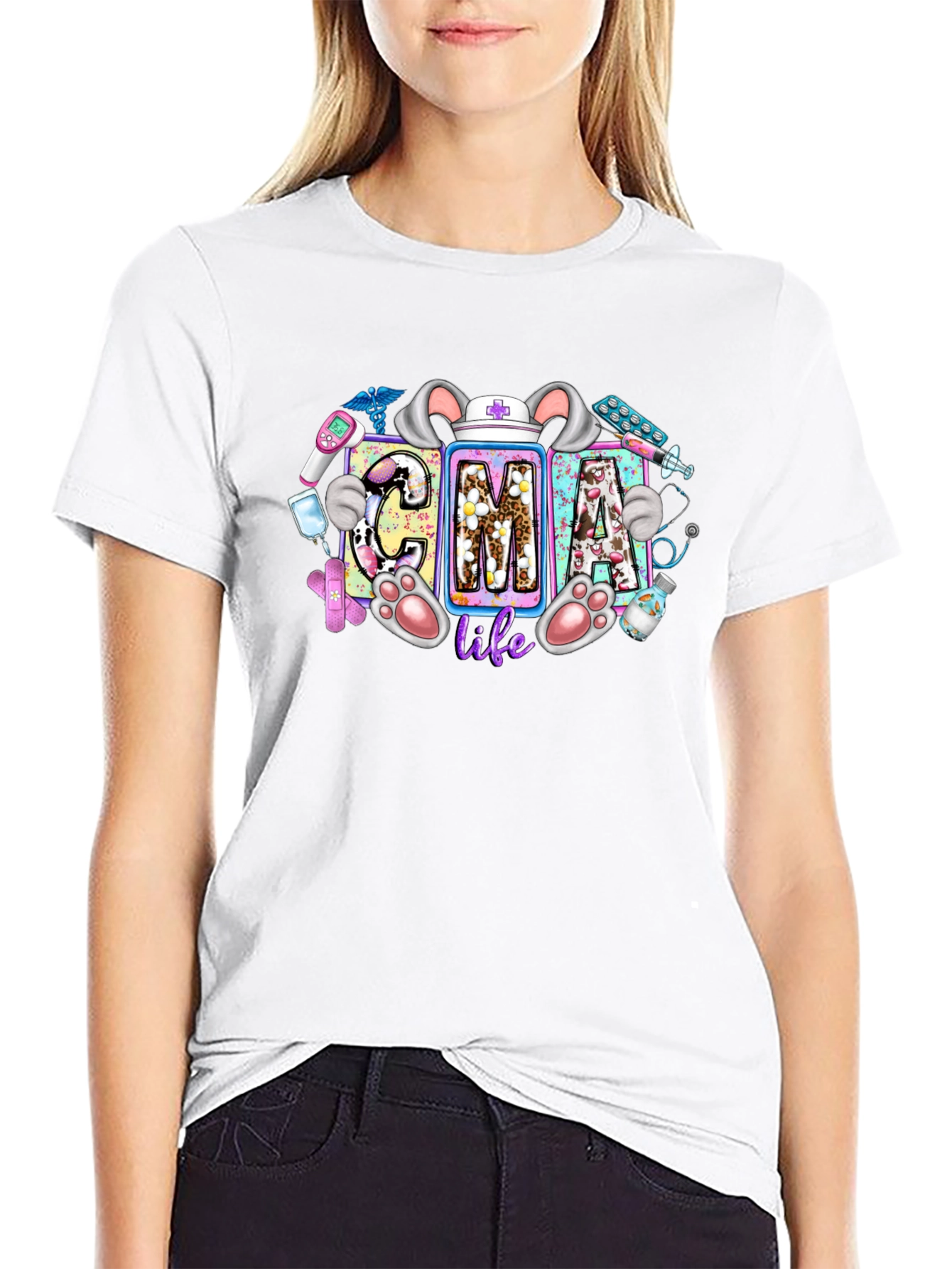 CNA Life Easter Bunny T-Shirt