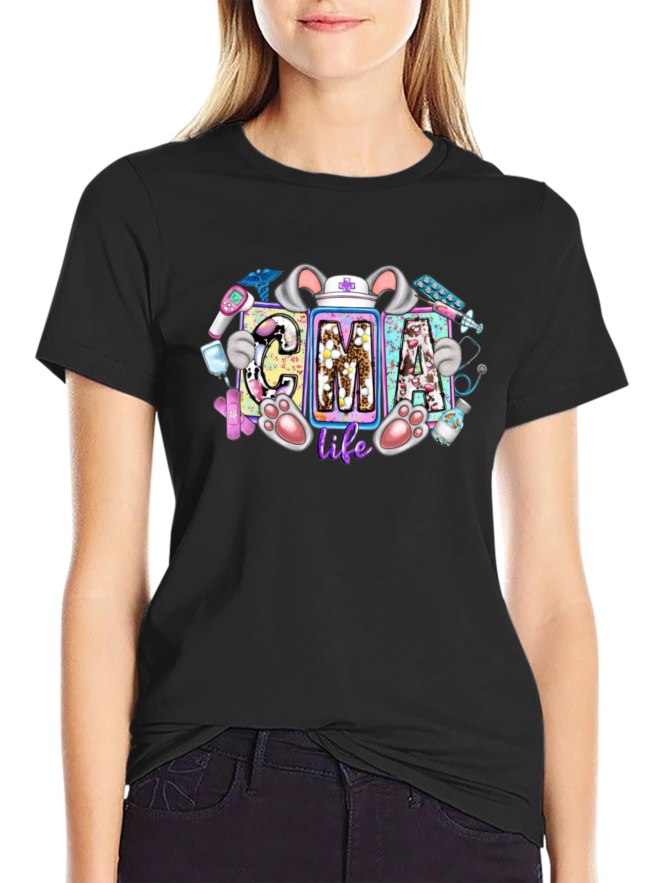 CNA Life Easter Bunny T-Shirt