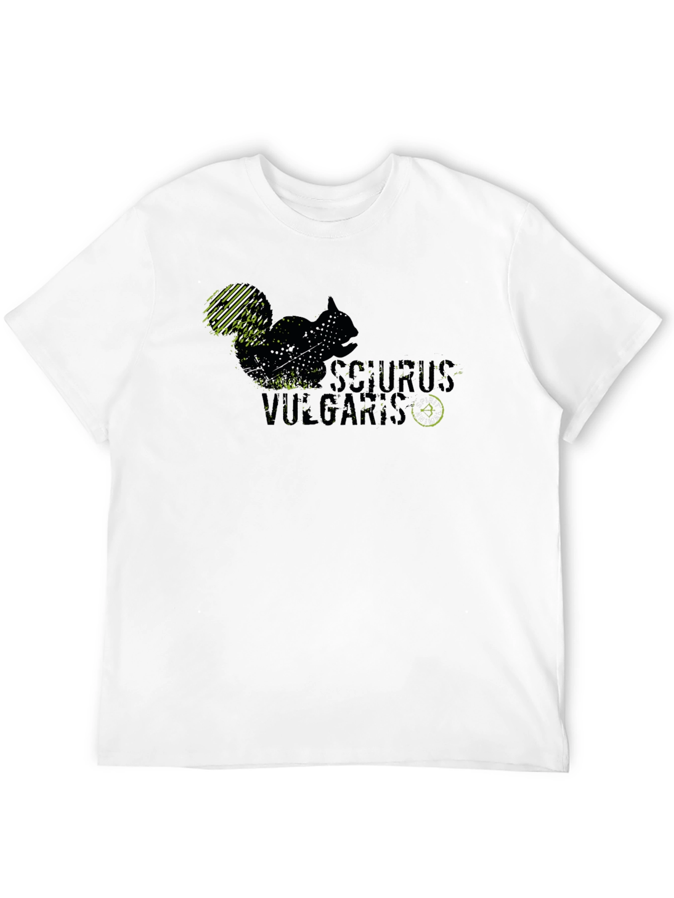 Sciurus Vulgaris Black Graphic T-Shirt