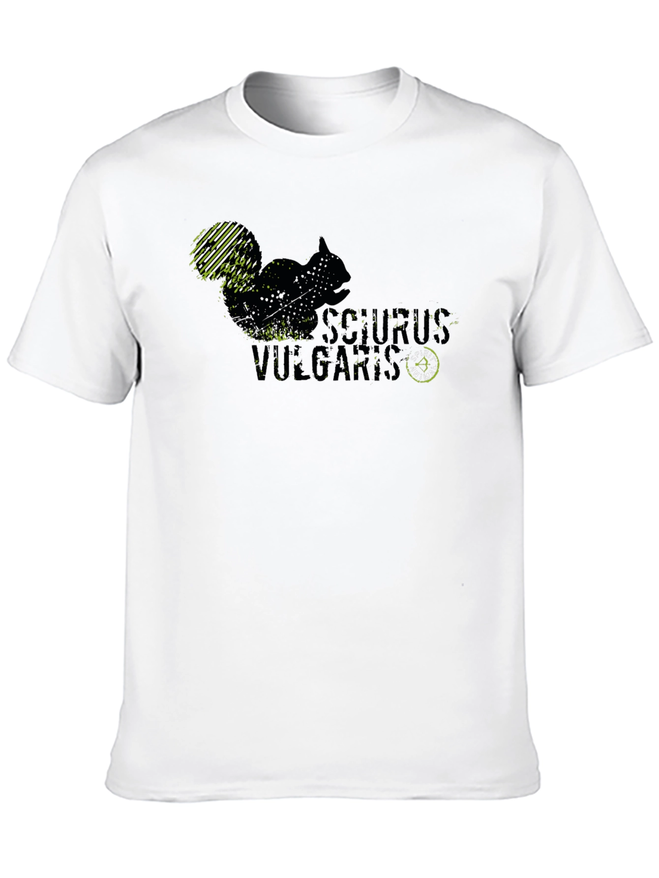 Sciurus Vulgaris Black Graphic T-Shirt