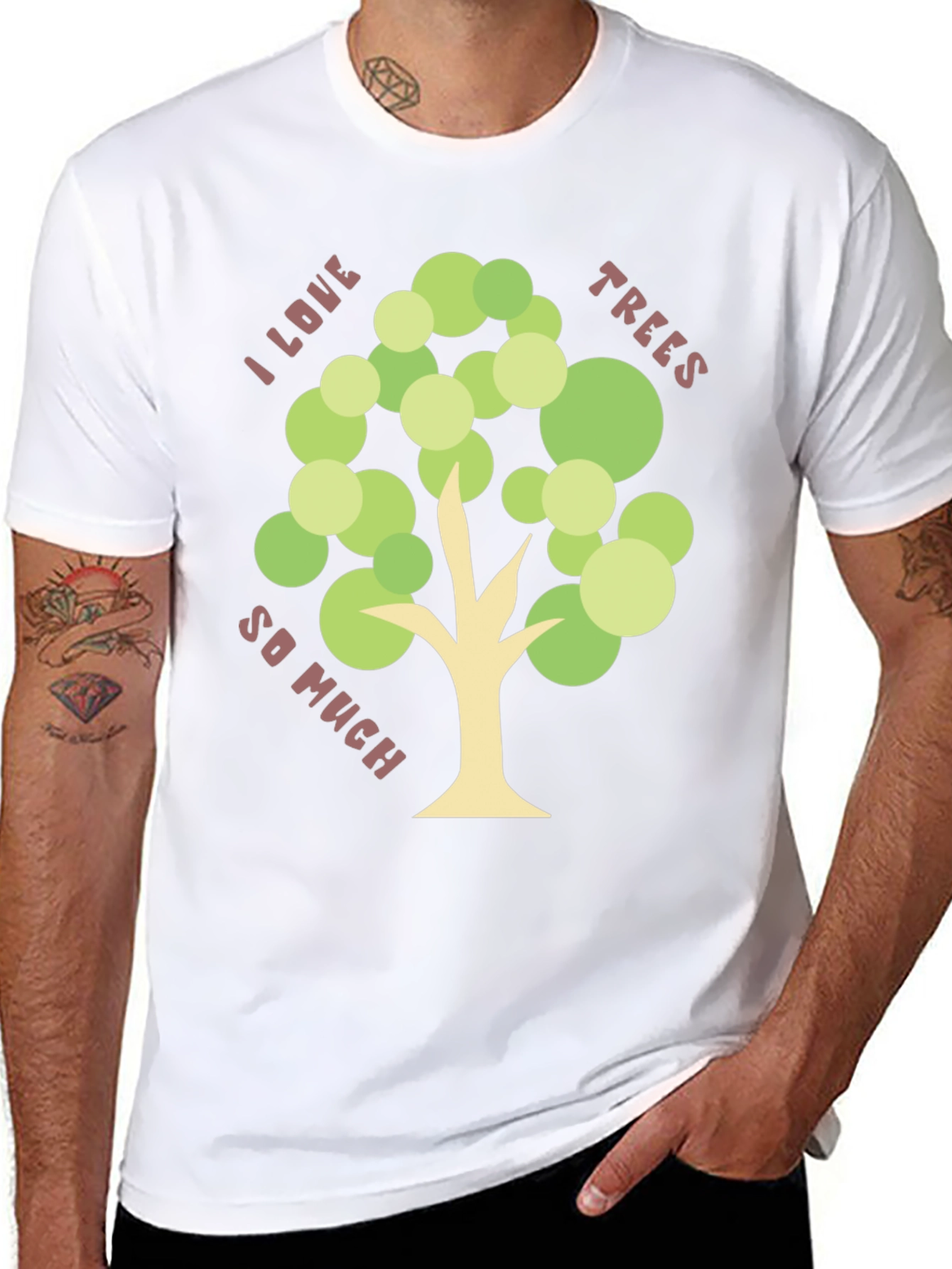 I Love Trees T-Shirt - Nature Lover Tee