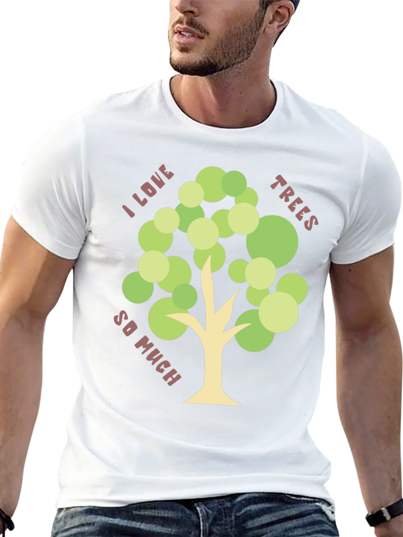 I Love Trees T-Shirt - Nature Lover Tee