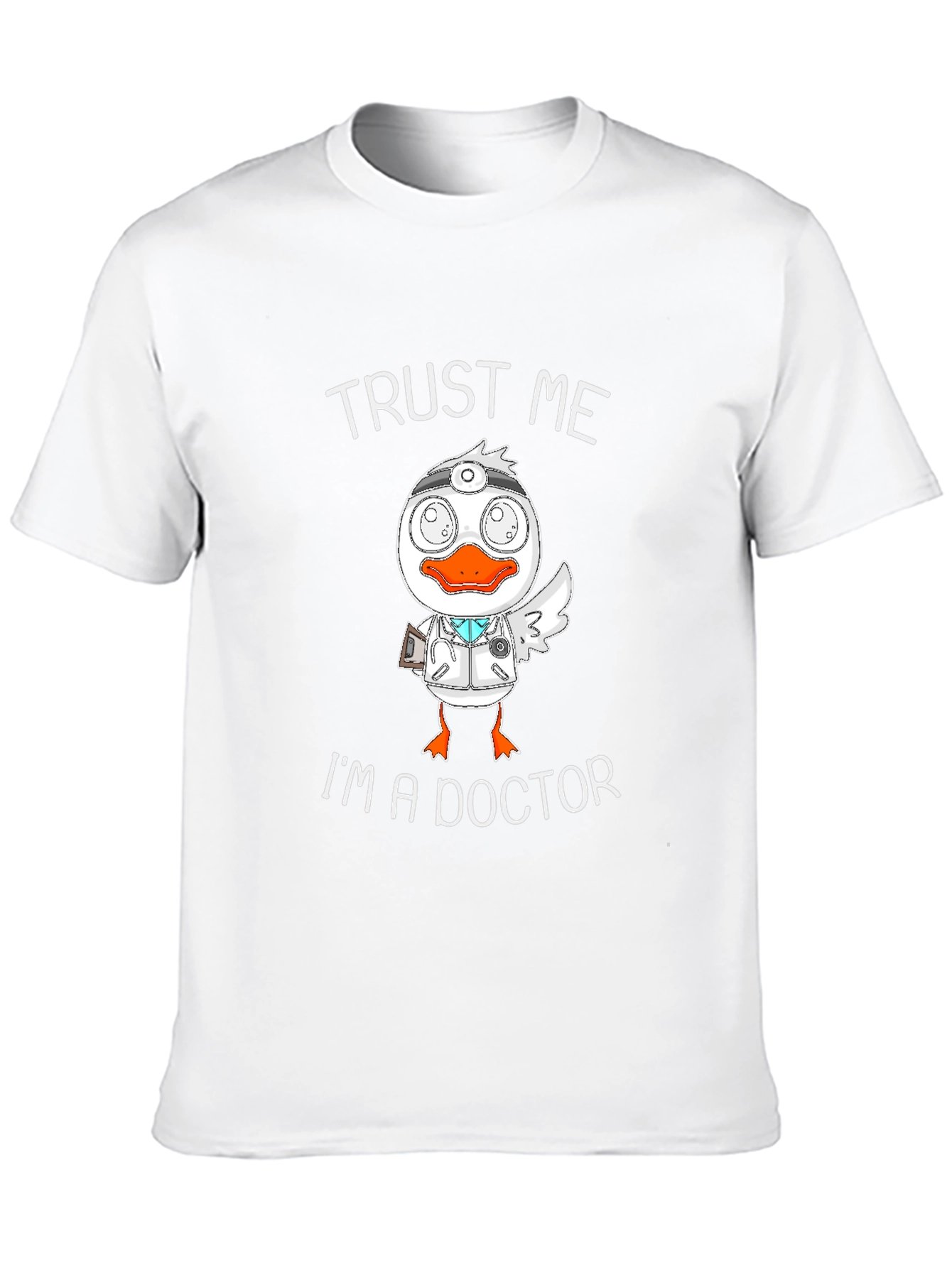 Trust Me Im A Doctor Duck Graphic T-Shirt