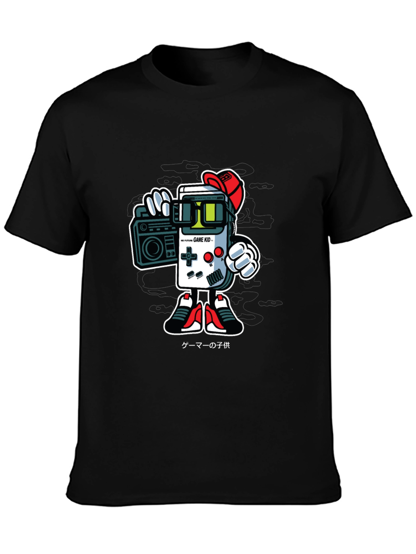 Game Kid T-Shirt - Retro Gaming Style