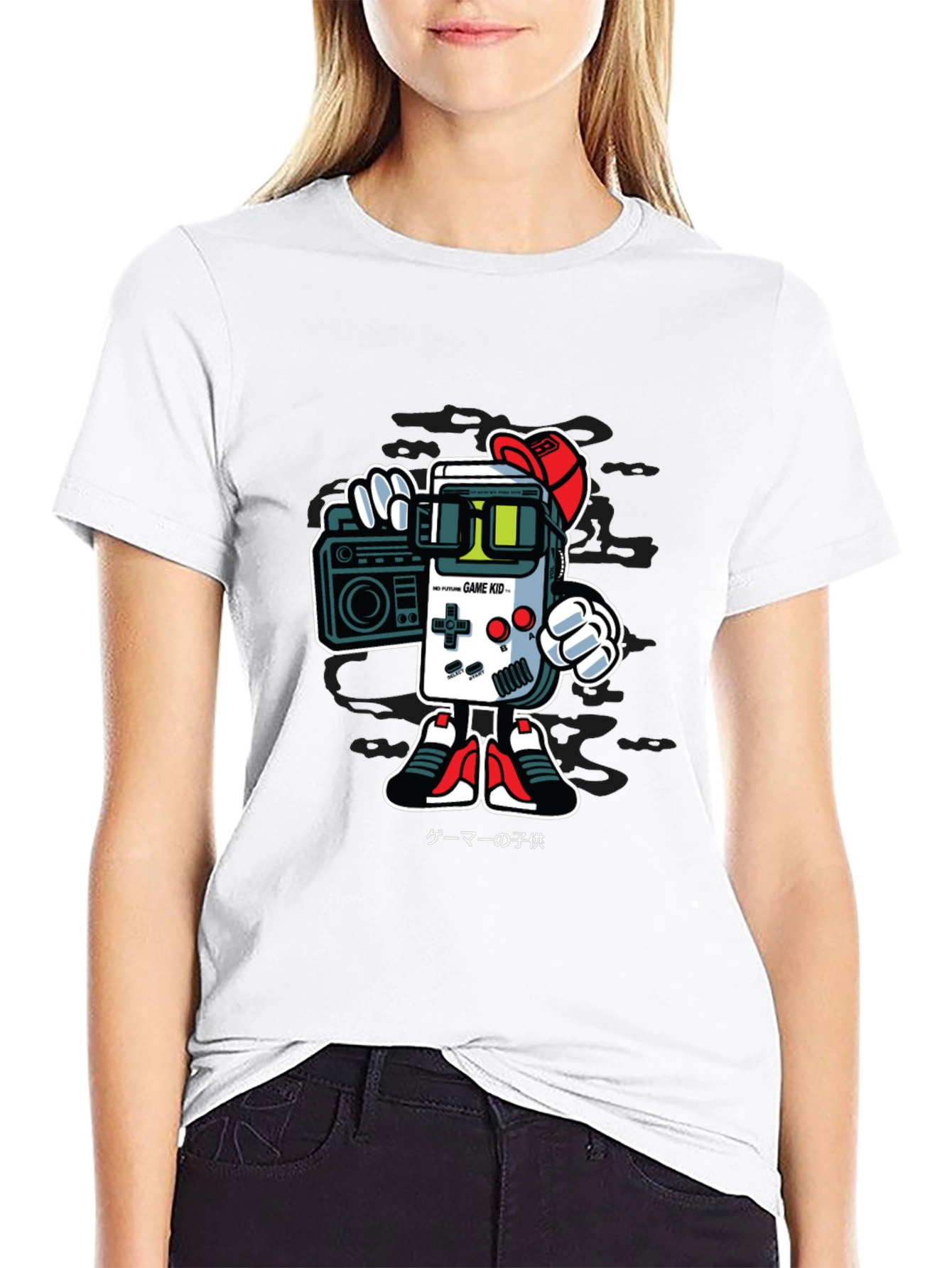 Game Kid T-Shirt - Retro Gaming Style