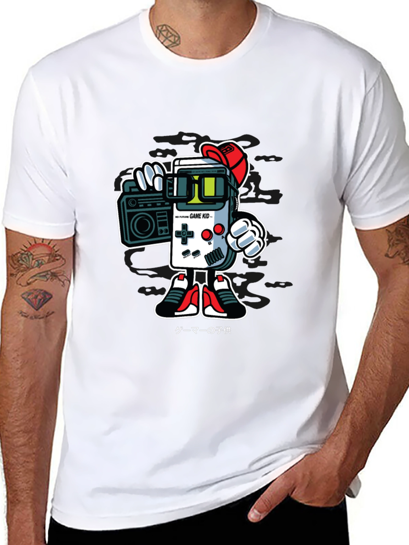 Game Kid T-Shirt - Retro Gaming Style