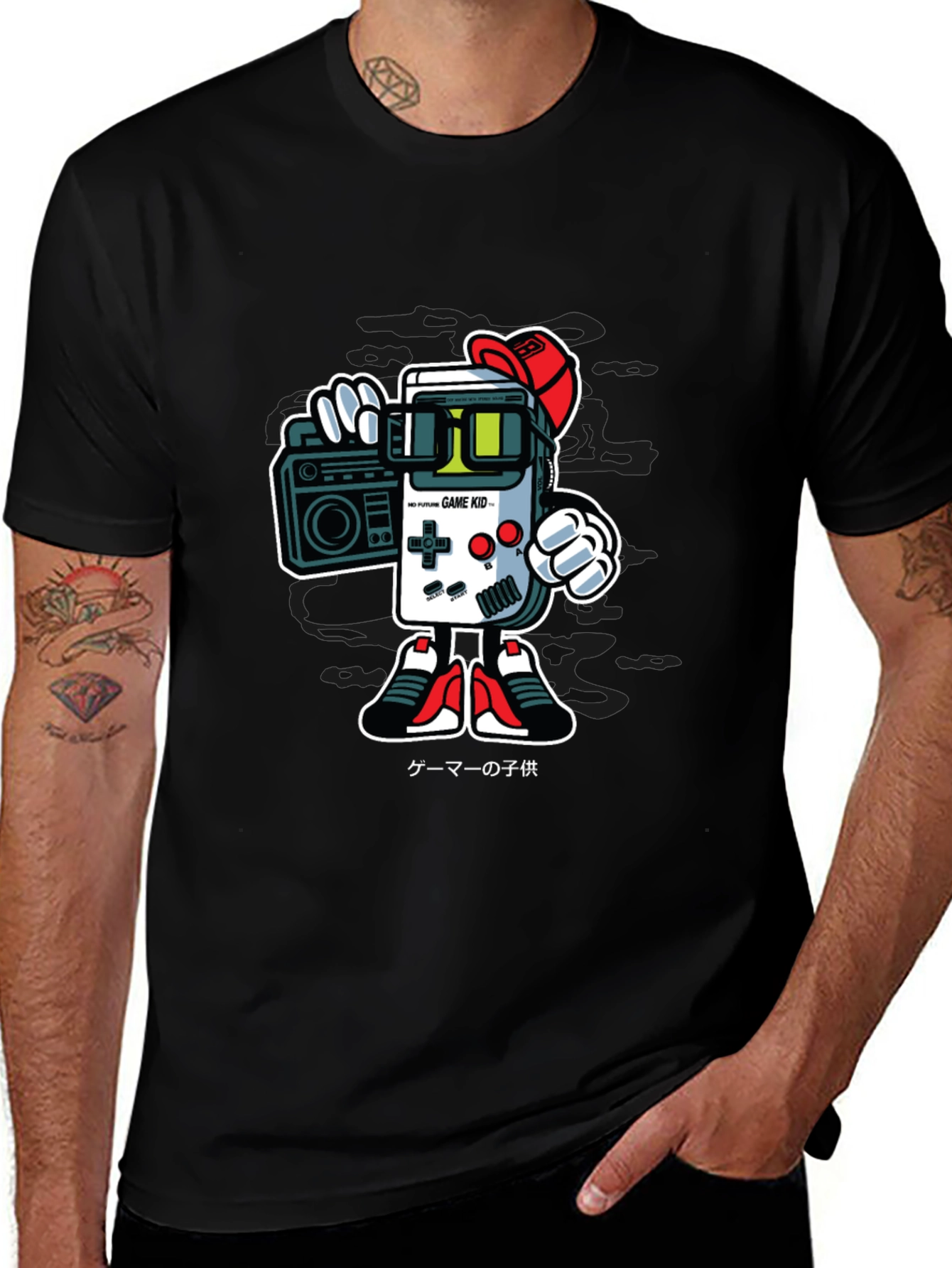 Game Kid T-Shirt - Retro Gaming Style