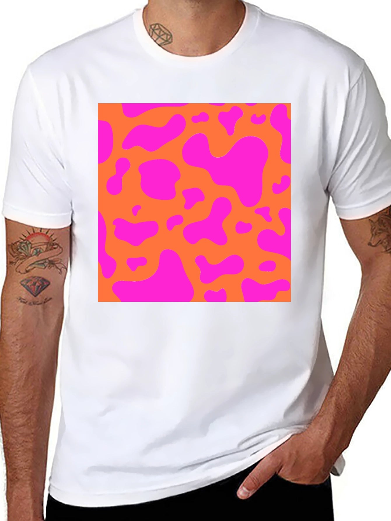 Funky Spot Print T-Shirt - Bold & Bright