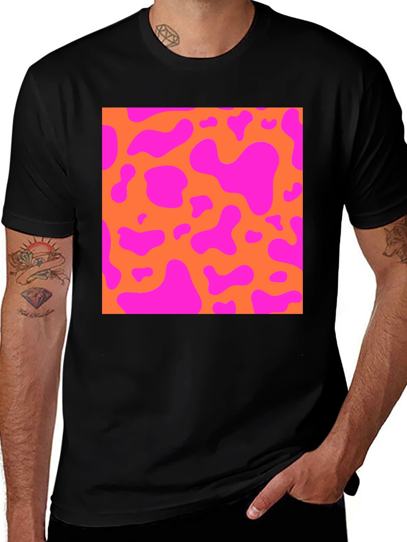 Funky Spot Print T-Shirt - Bold & Bright