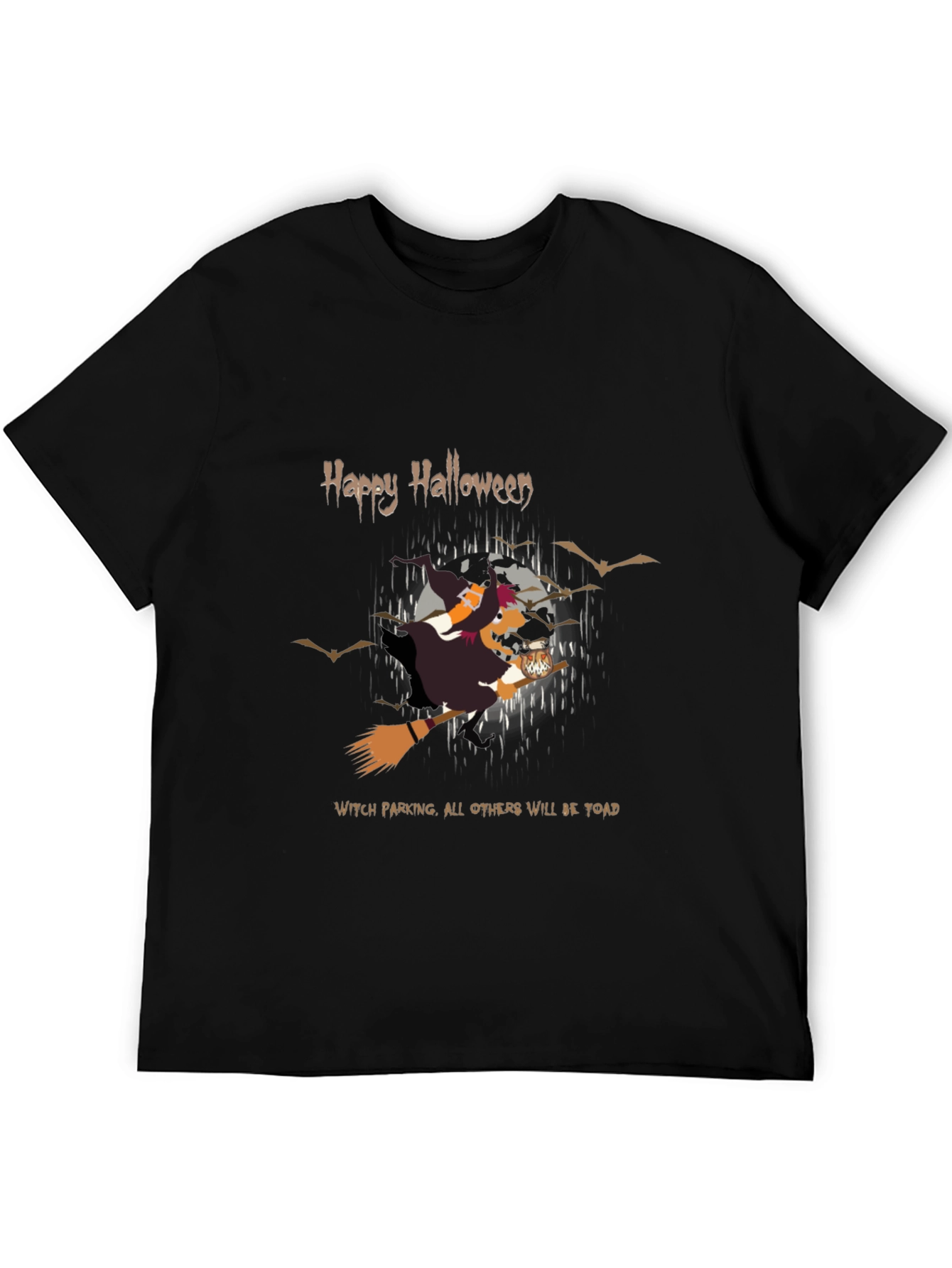 Happy Halloween Witch Parking T-Shirt