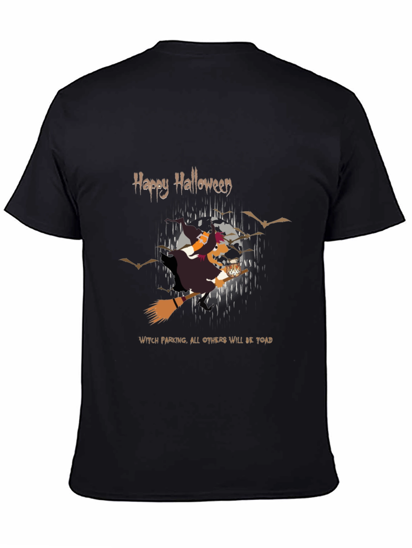 Happy Halloween Witch Parking T-Shirt