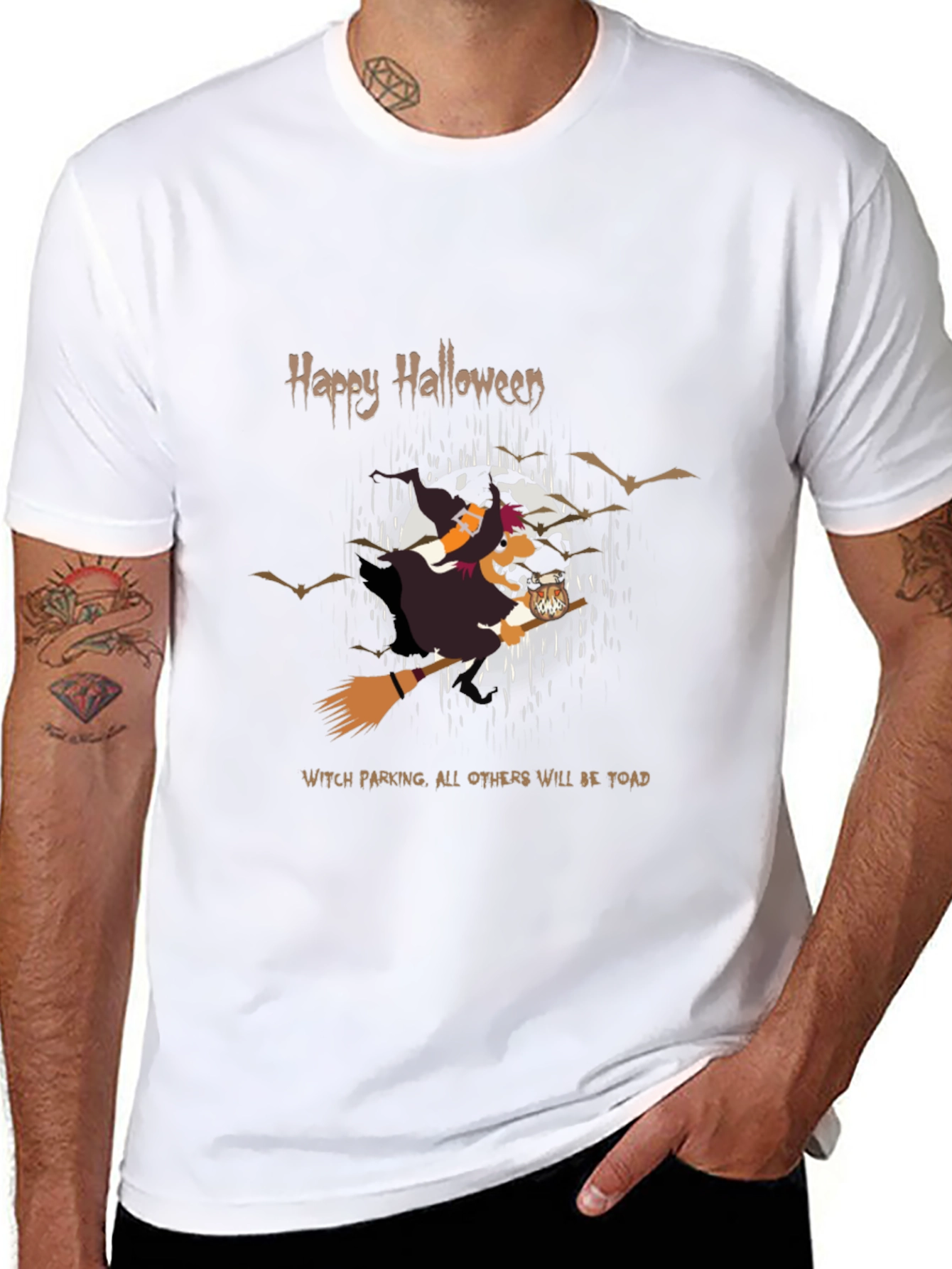 Happy Halloween Witch Parking T-Shirt