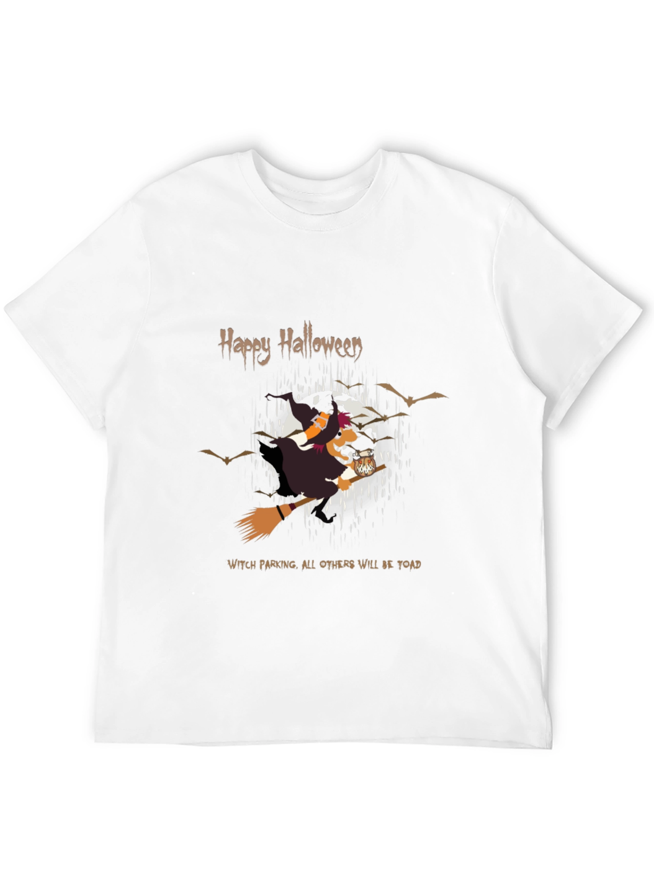 Happy Halloween Witch Parking T-Shirt
