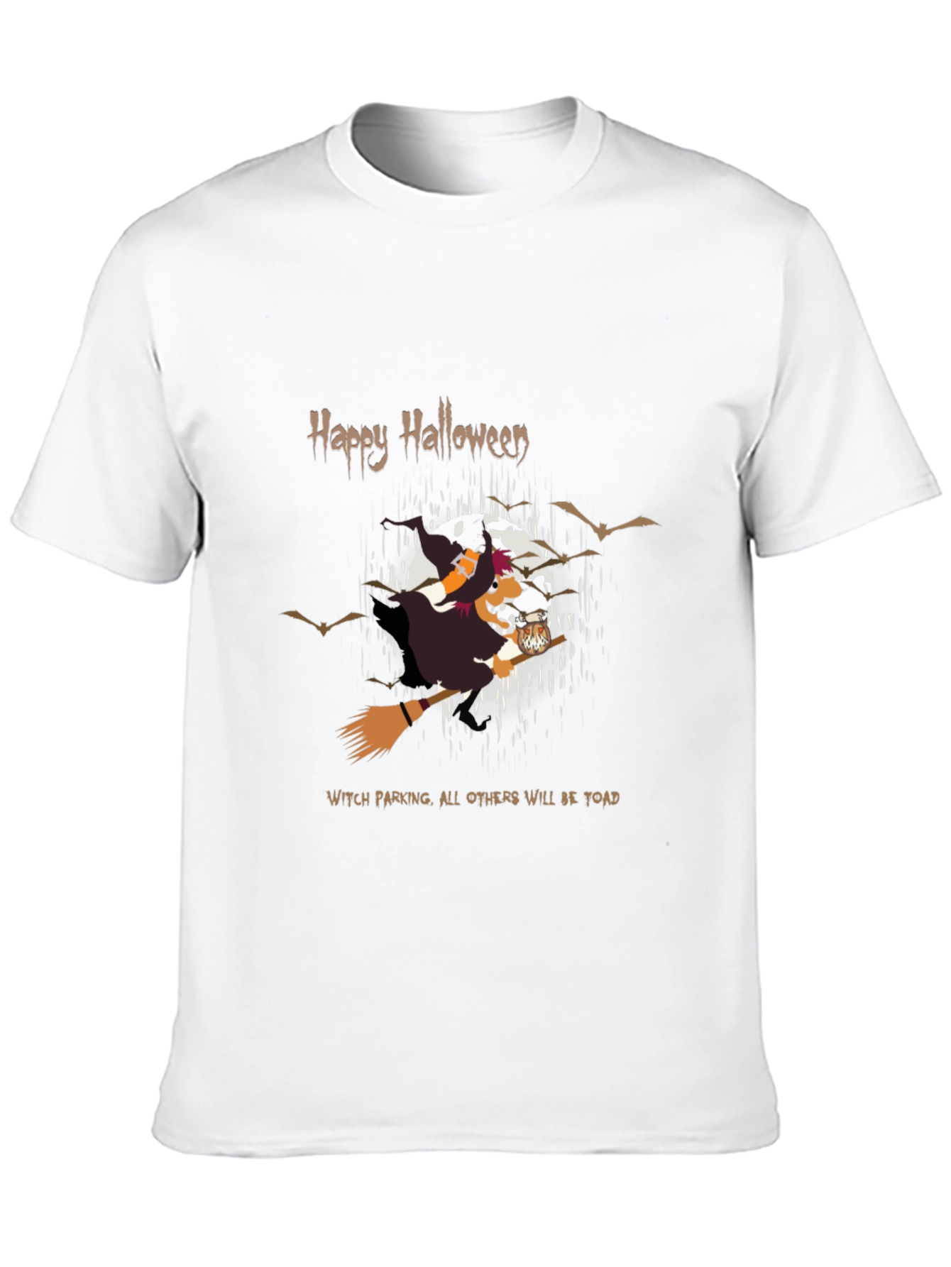 Happy Halloween Witch Parking T-Shirt
