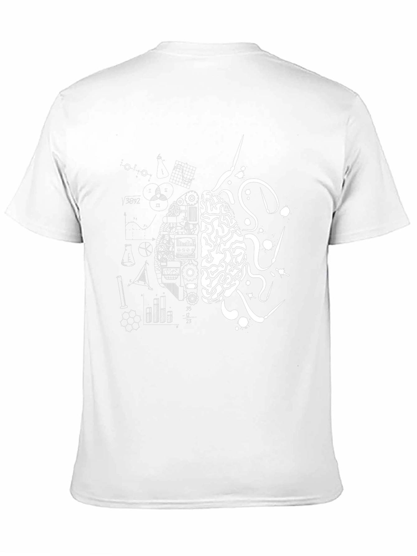 Brain Power Graphic Tee - Black