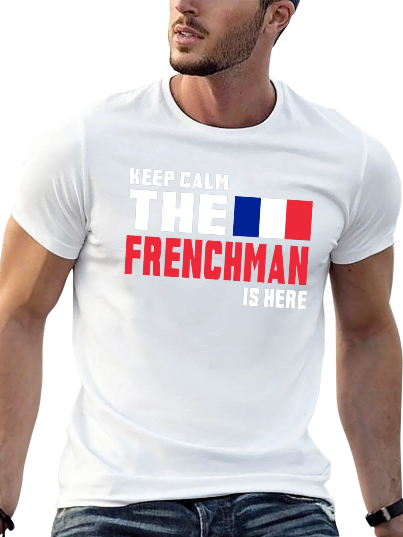 Keep Calm Frenchman is Here Tee