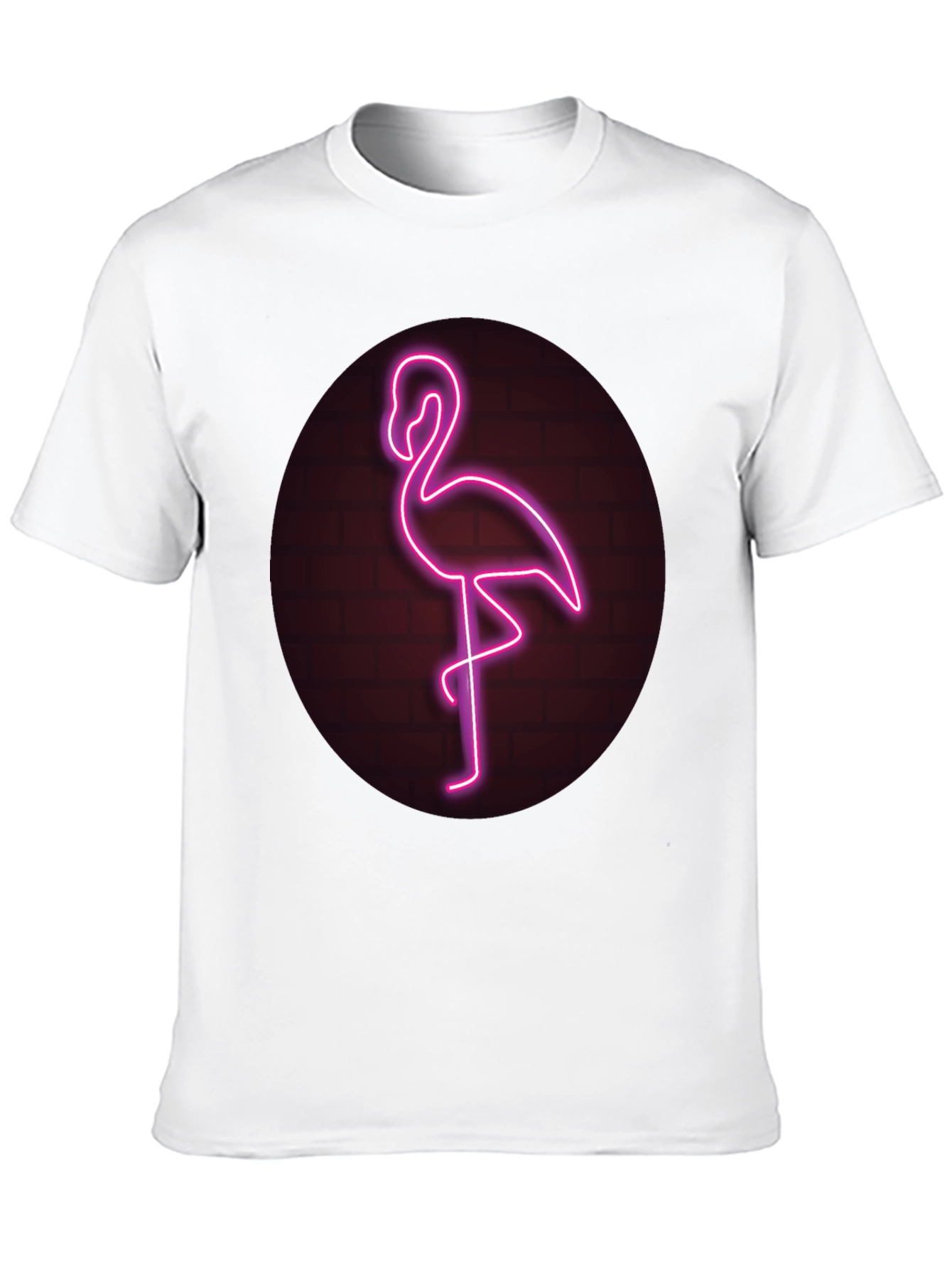 Neon Flamingo Graphic Tee - Cool & Stylish