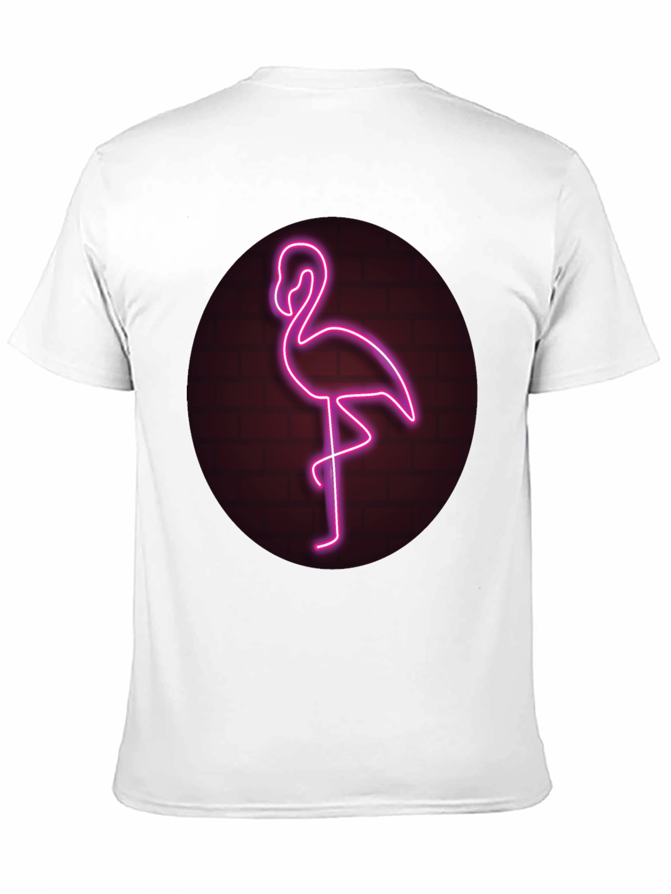 Neon Flamingo Graphic Tee - Cool & Stylish