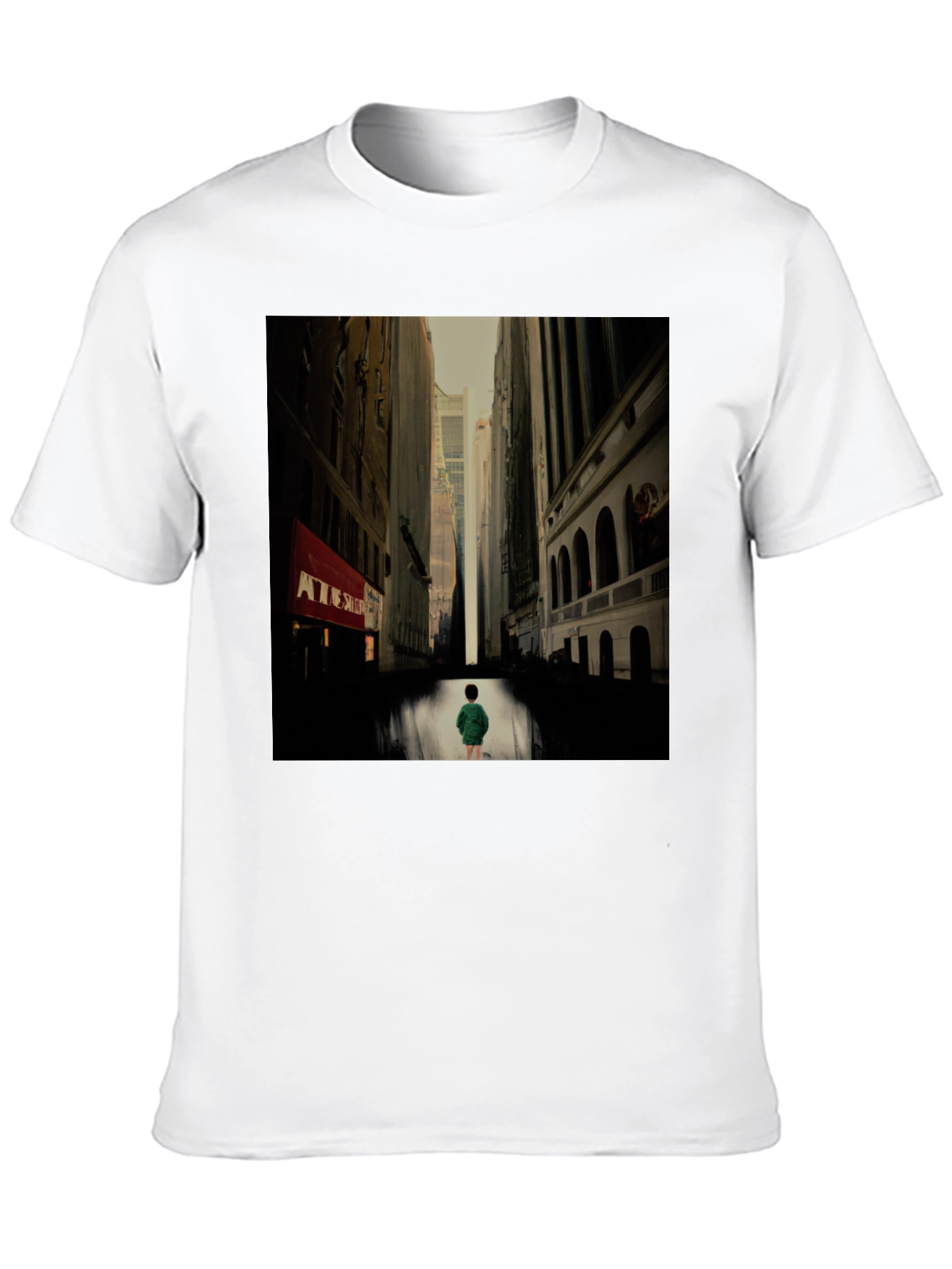 Urban Serenity Black T-Shirt