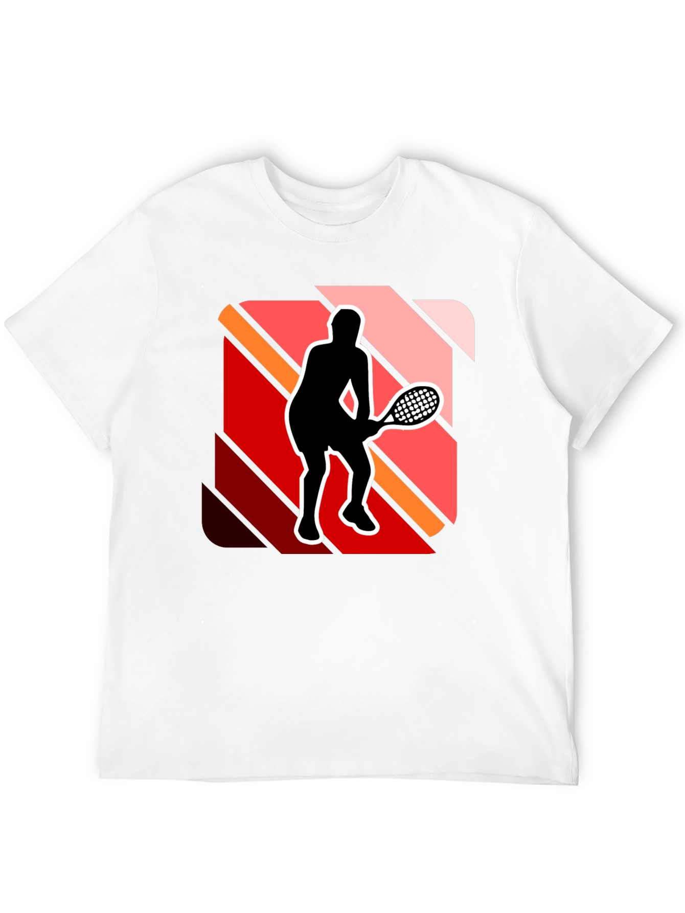 Retro Squash Player Graphic Tee