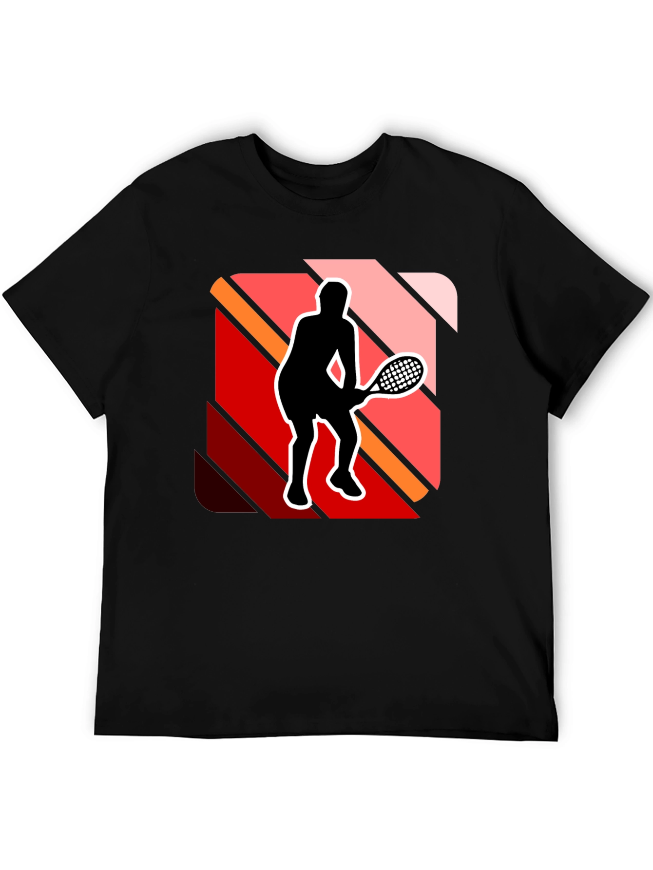 Retro Squash Player Graphic Tee