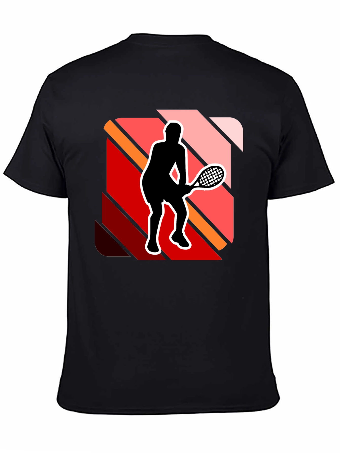 Retro Squash Player Graphic Tee