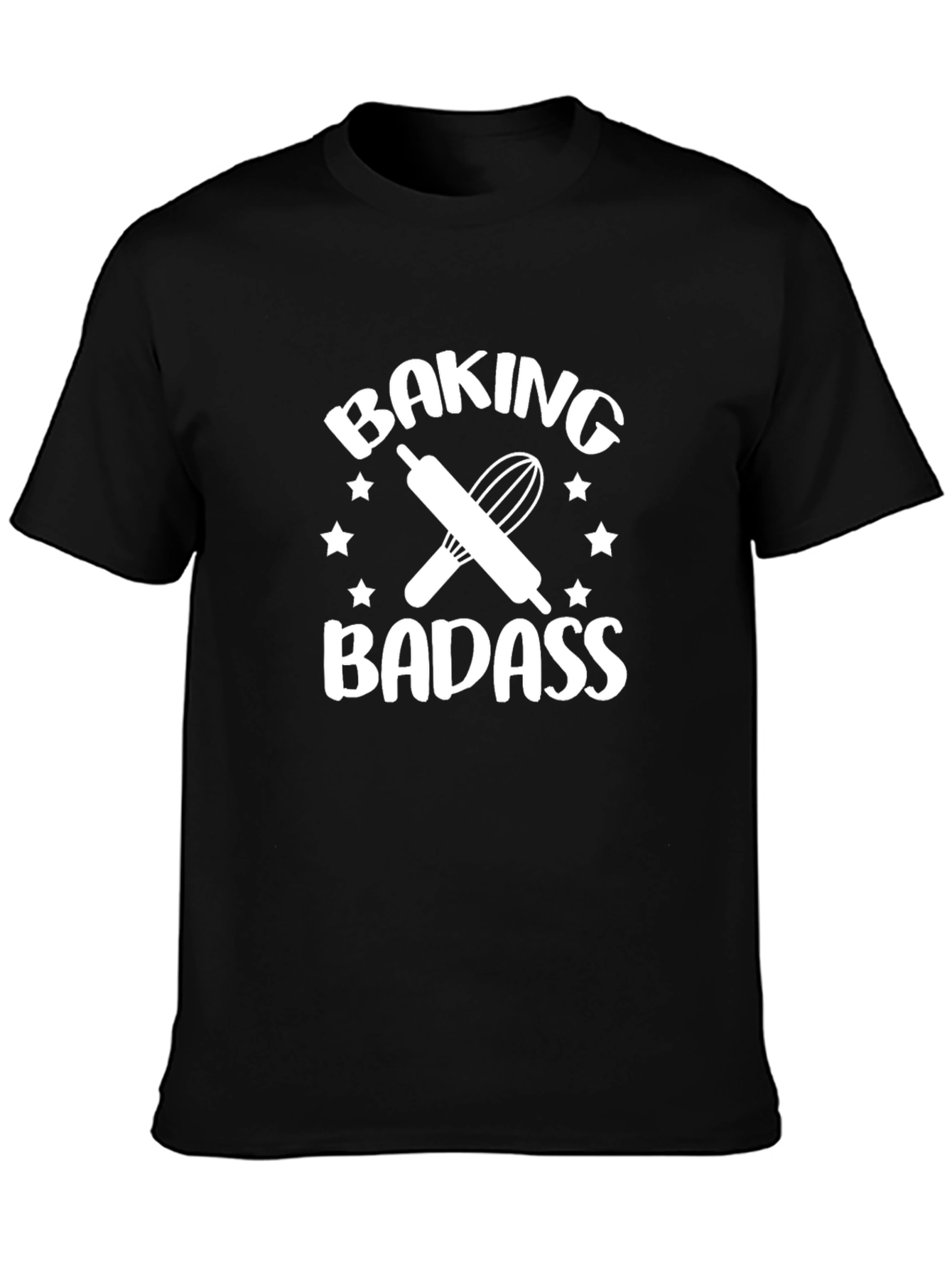 Baking Badass Black T-Shirt