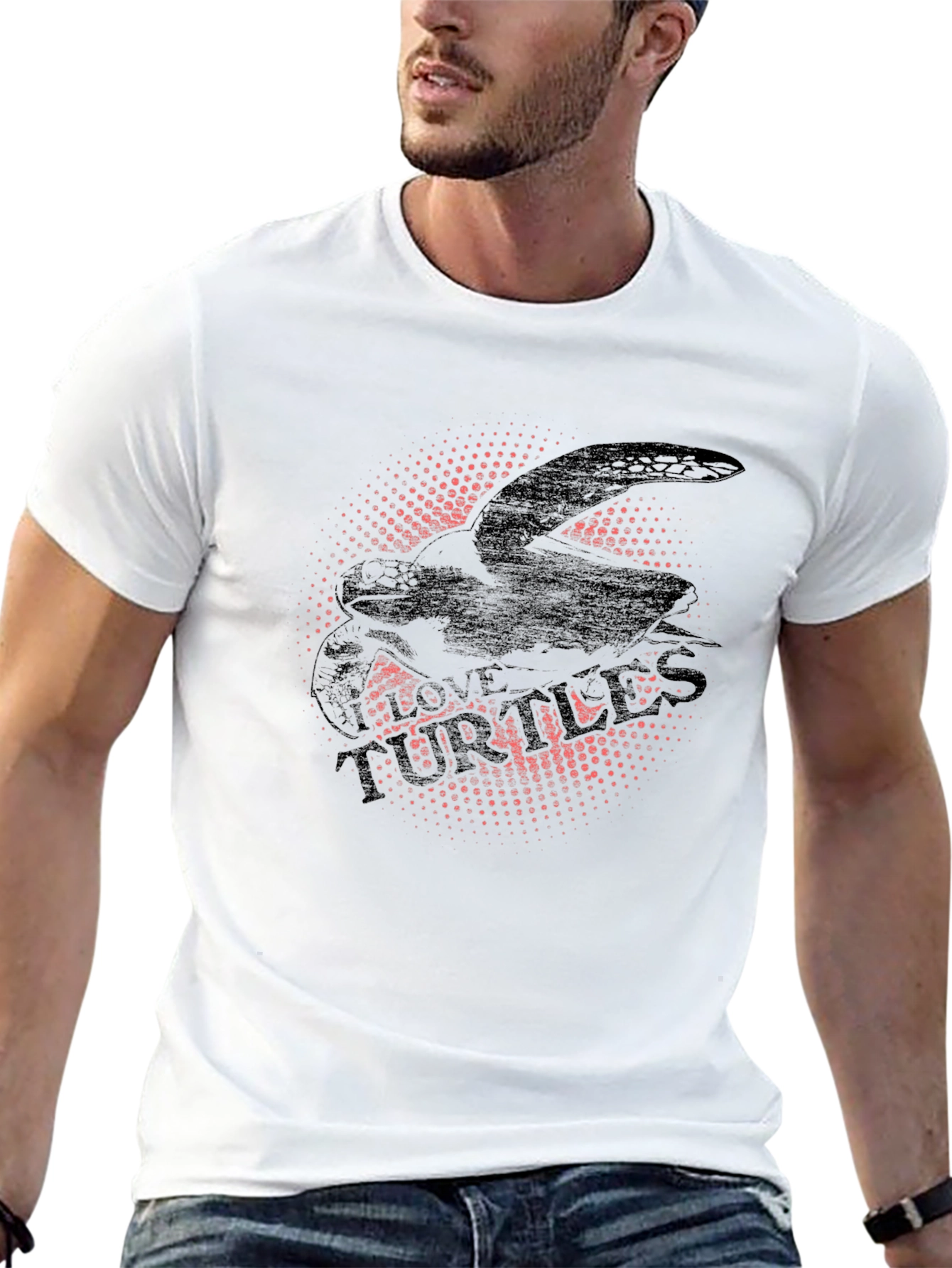 Love Turtles T-Shirt - Black