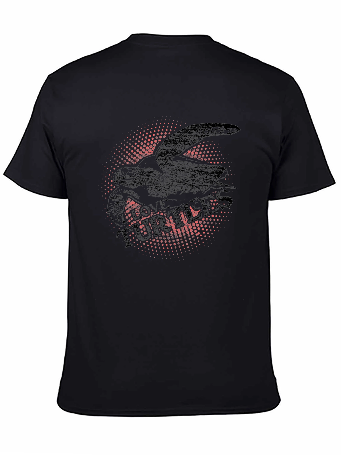 Love Turtles T-Shirt - Black