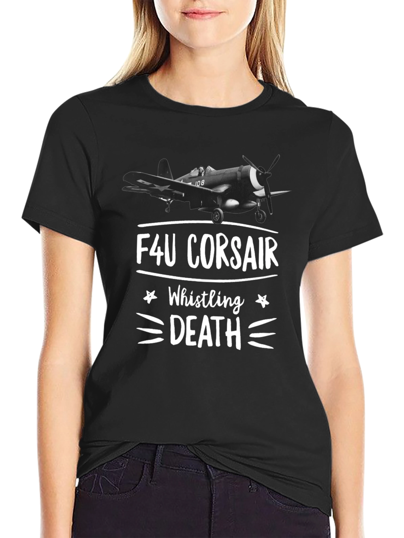 F4U Corsair Whistling Death T-Shirt
