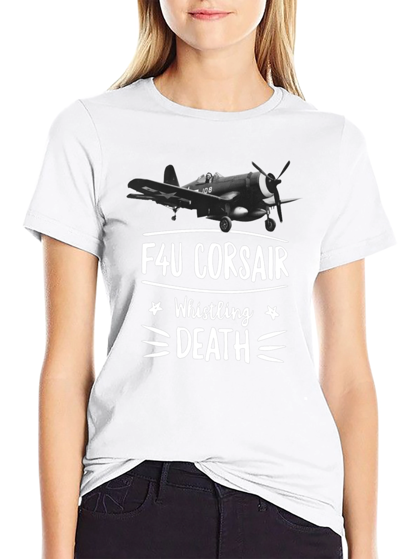 F4U Corsair Whistling Death T-Shirt