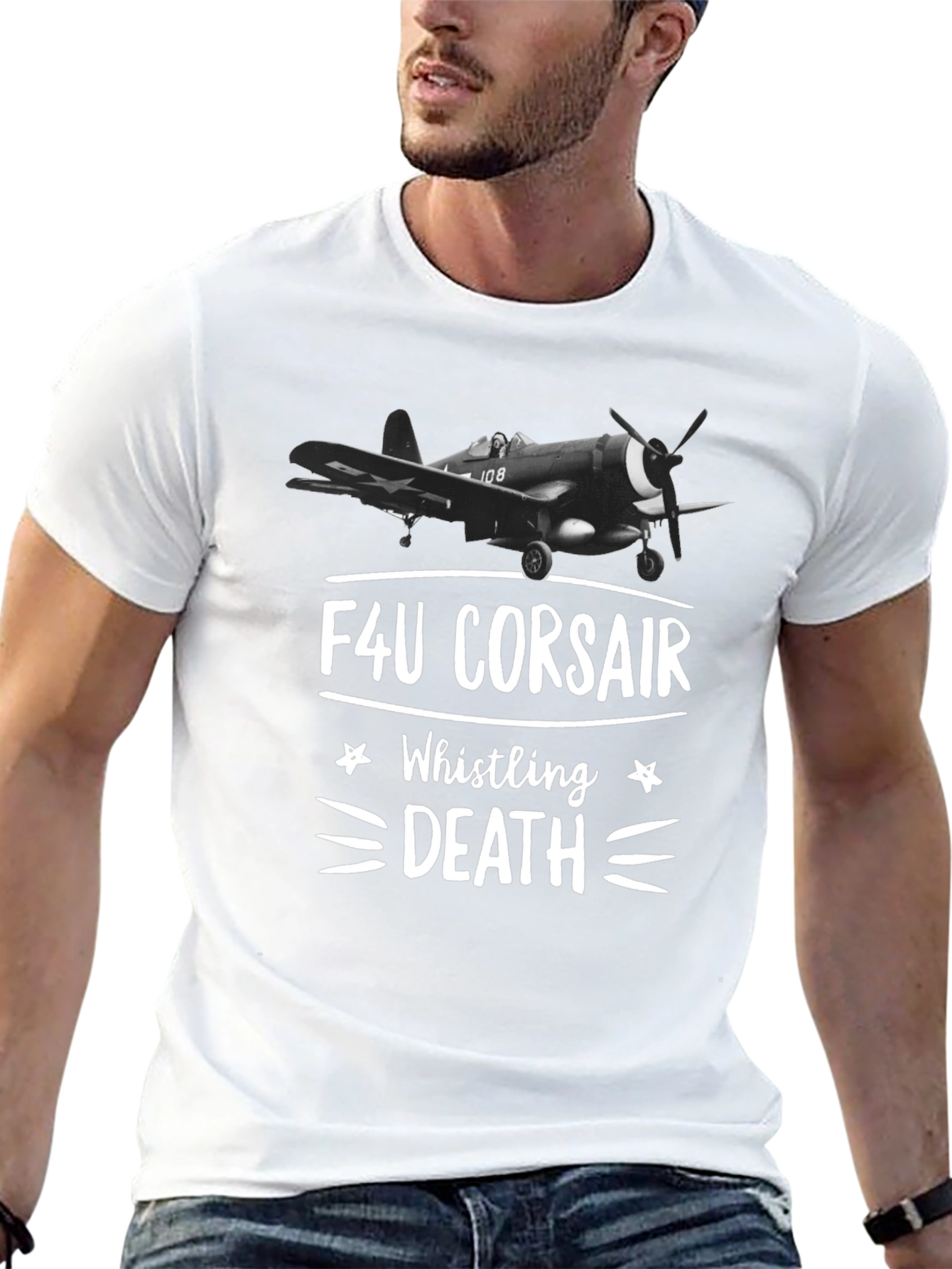 F4U Corsair Whistling Death T-Shirt