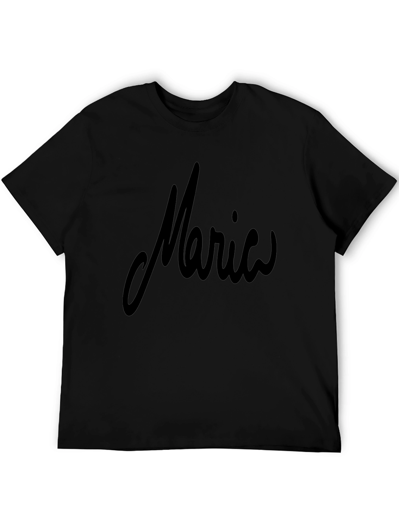 Black Maria Graphic Tee - Casual Style