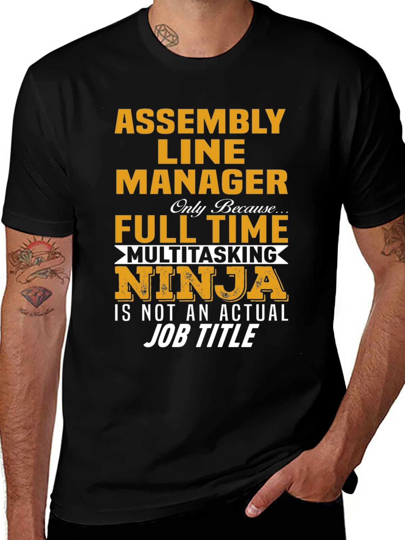 Assembly Line Manager Novelty T-Shirt