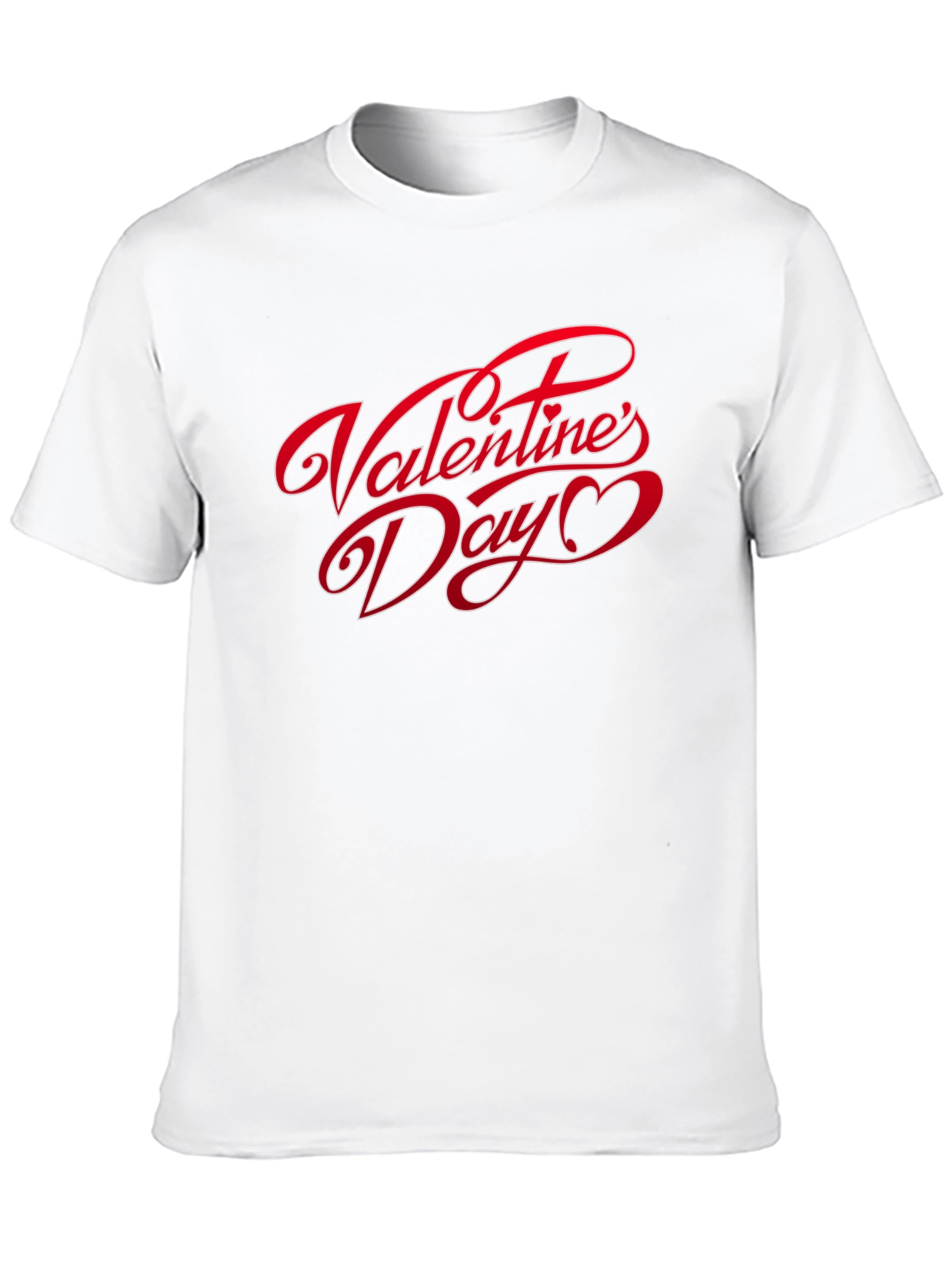 Valentines Day Graphic T-Shirt - Black