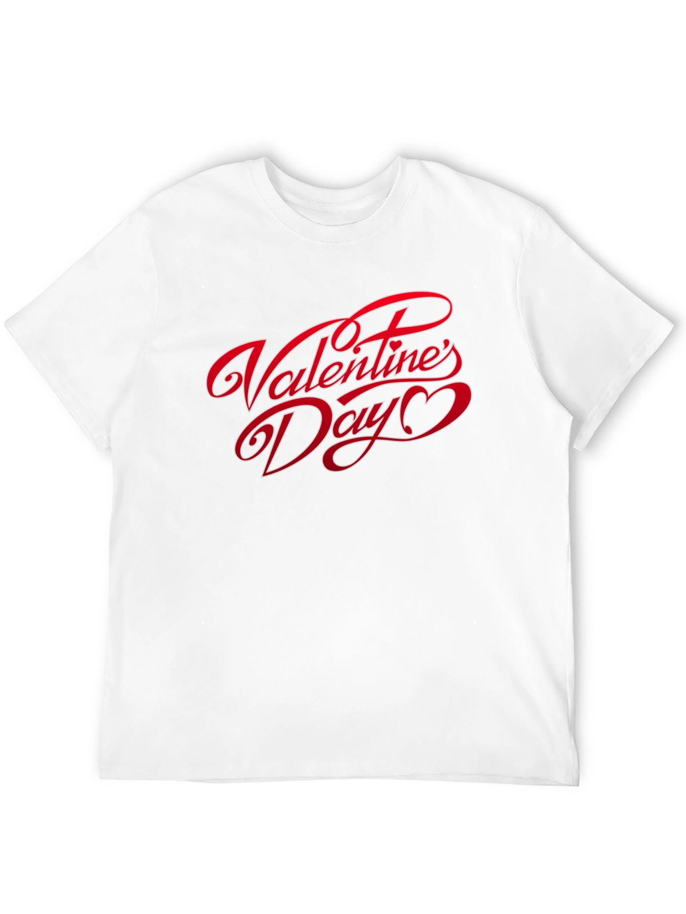 Valentines Day Graphic T-Shirt - Black