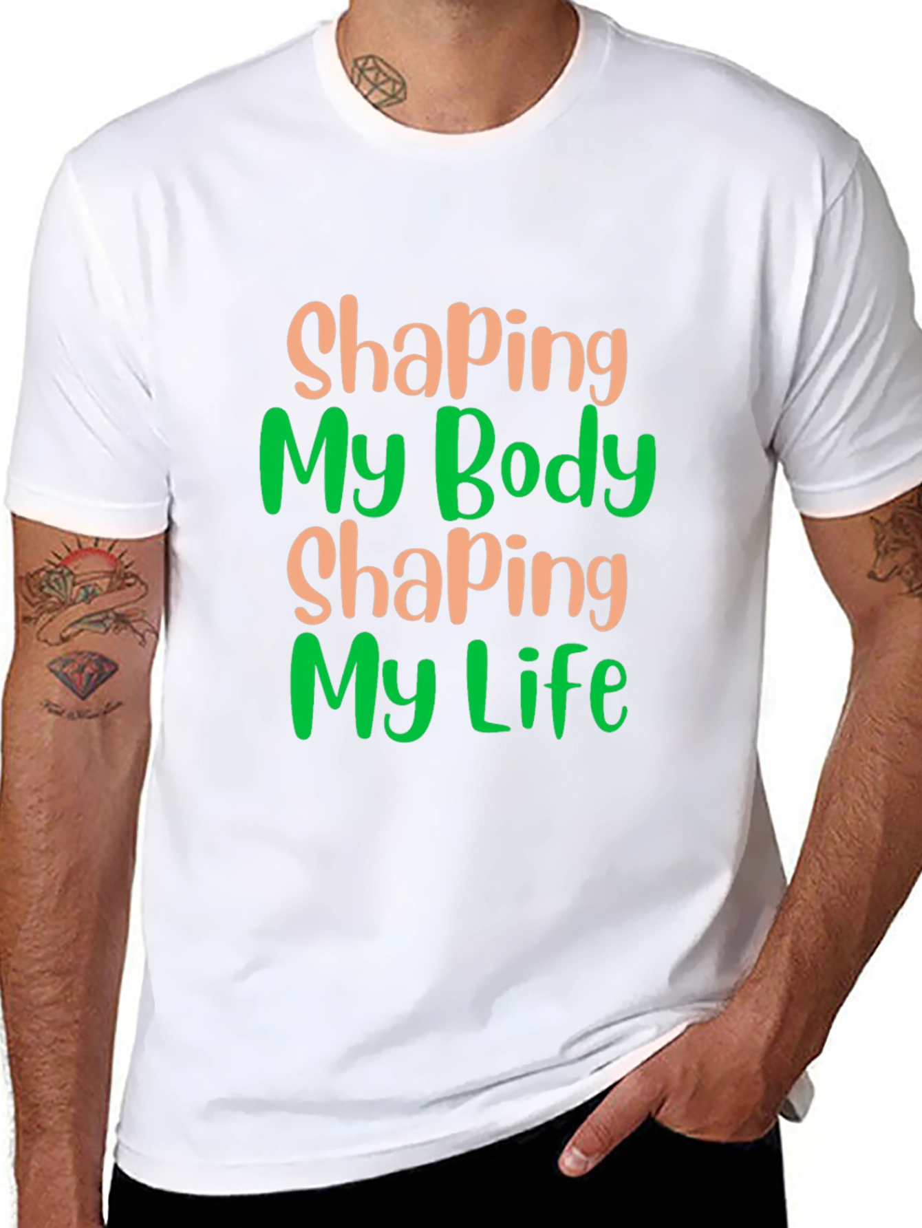Shaping Body Shaping Life Graphic Tee